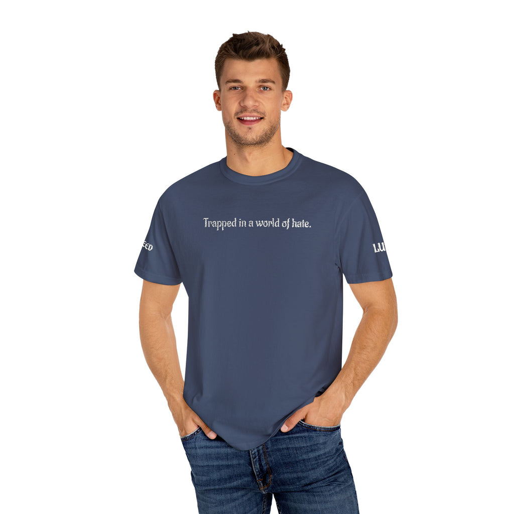 "Greed & Lust" Unisex Embroidery T-Shirt,