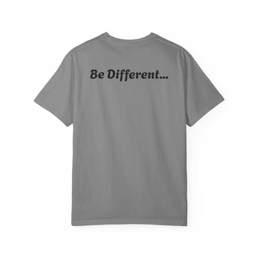 “Show love, Be Different” Unisex Garment-Dyed T-shirt
