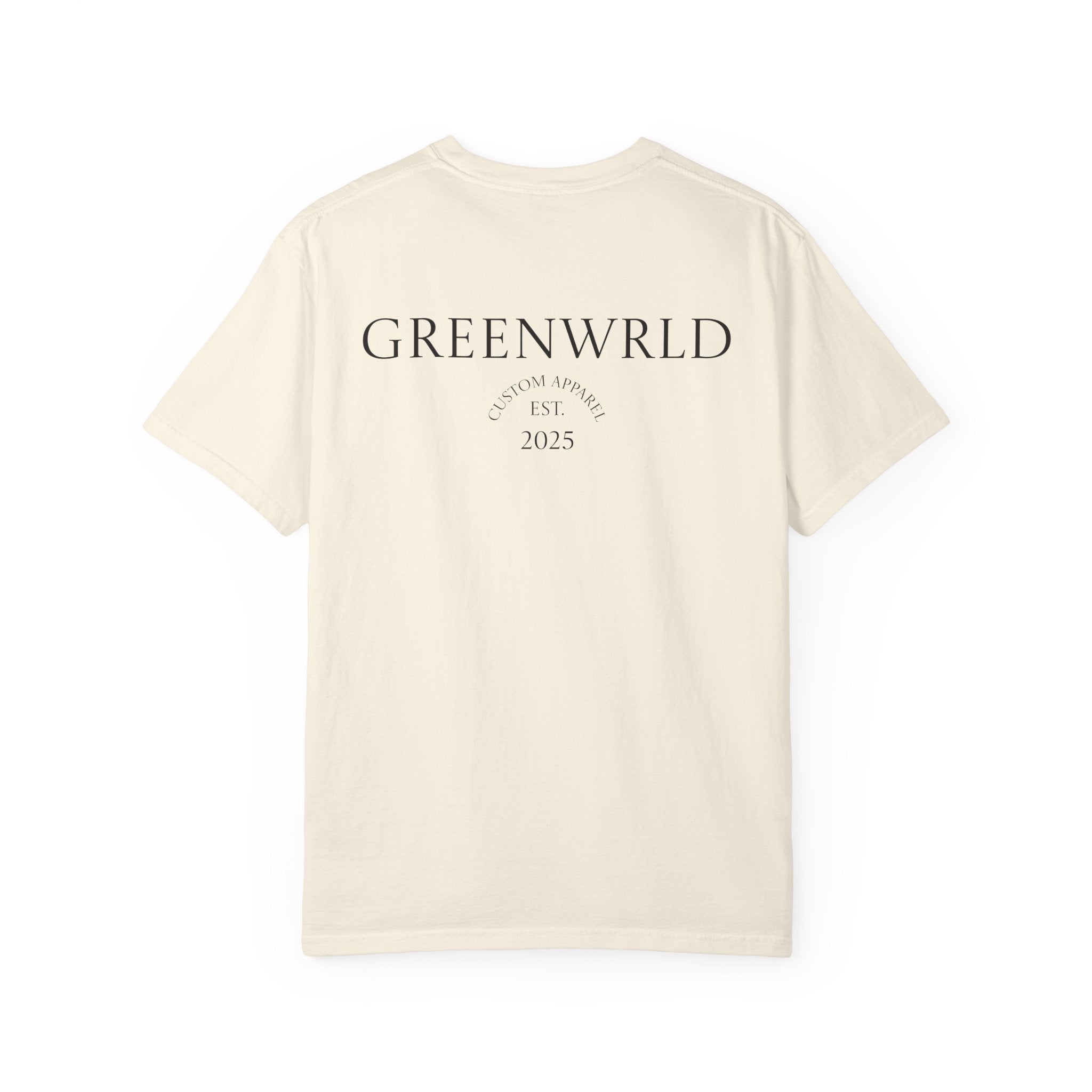 "Midnight Artist" GreenWRLD Unisex Garment-Dyed T-Shirt
