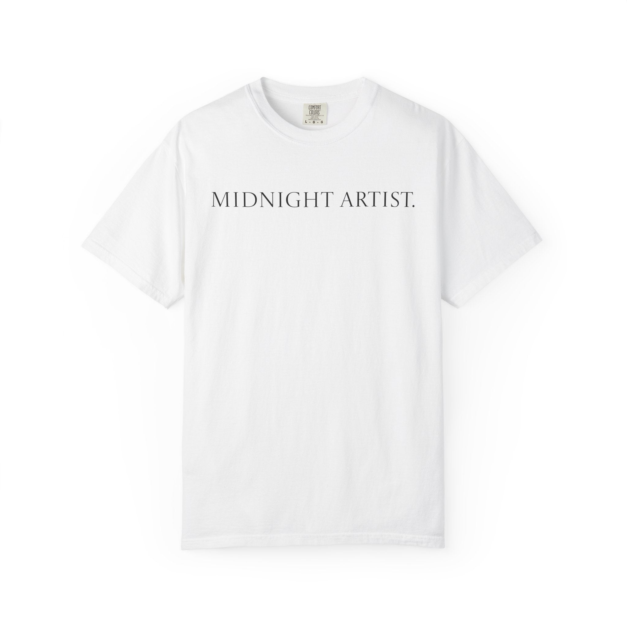 "Midnight Artist" GreenWRLD Unisex Garment-Dyed T-Shirt