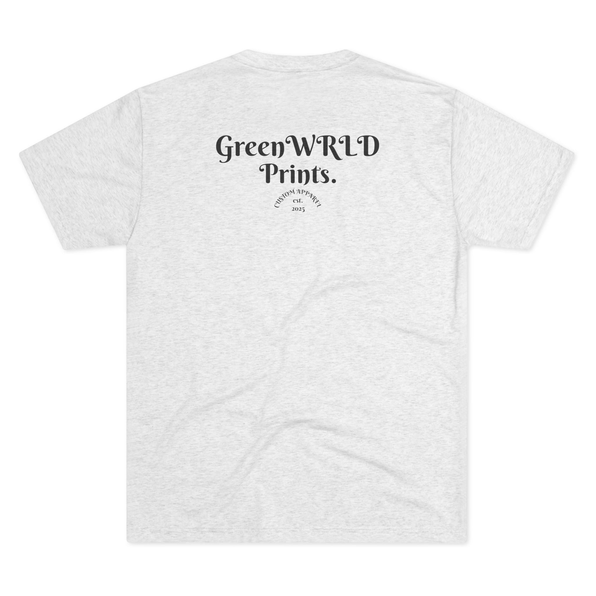 "Remember Who You Are" GreenWRLD Unisex Tri-Blend Crew Tee