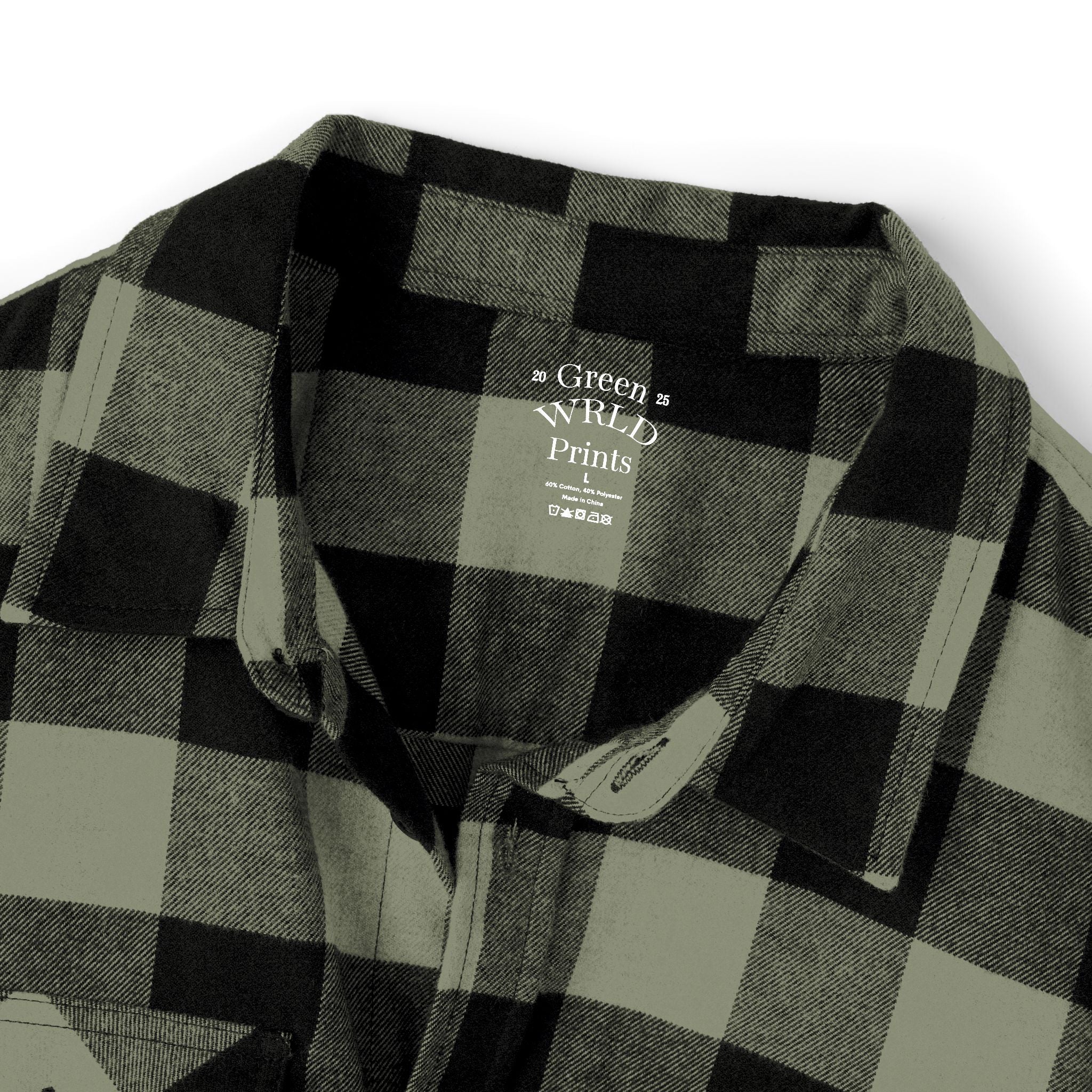 "Live Fast, Live Forever." Unisex Flannel