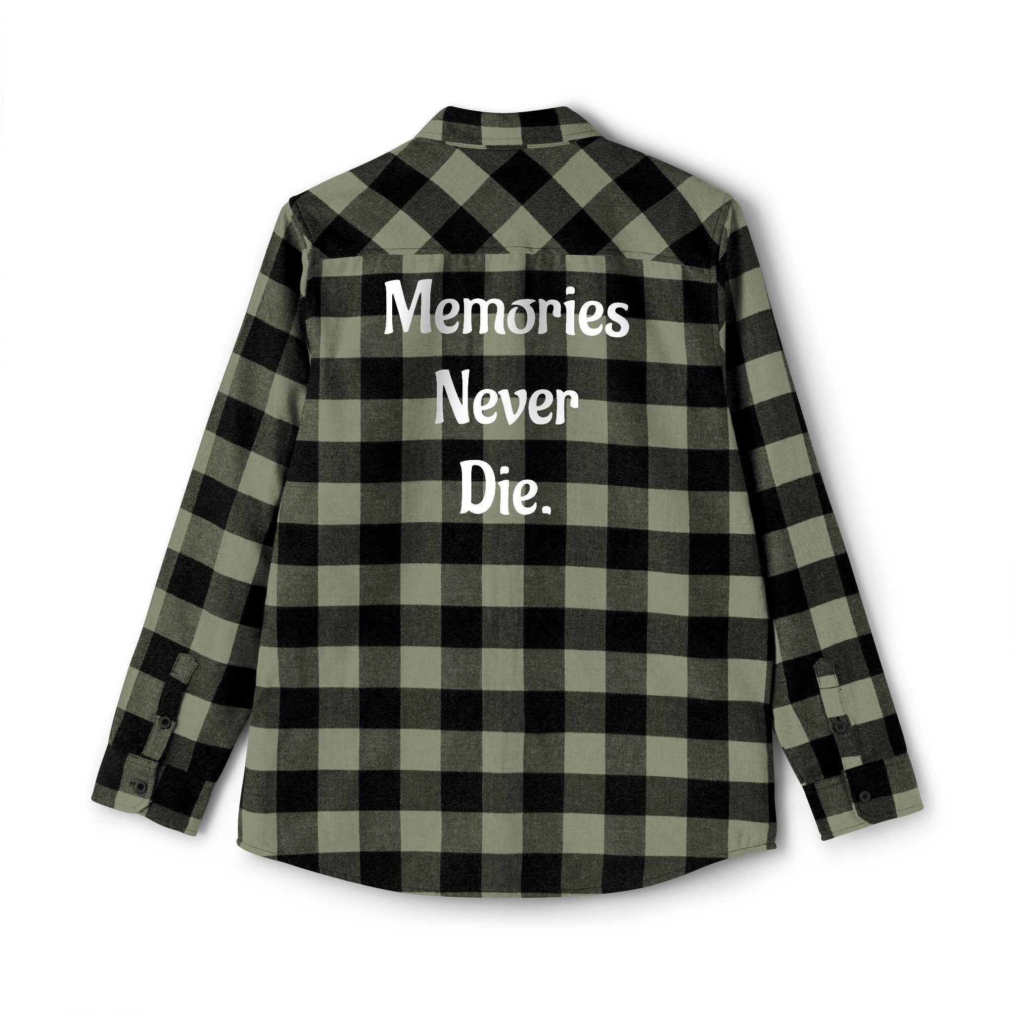 "Live Fast, Live Forever." Unisex Flannel