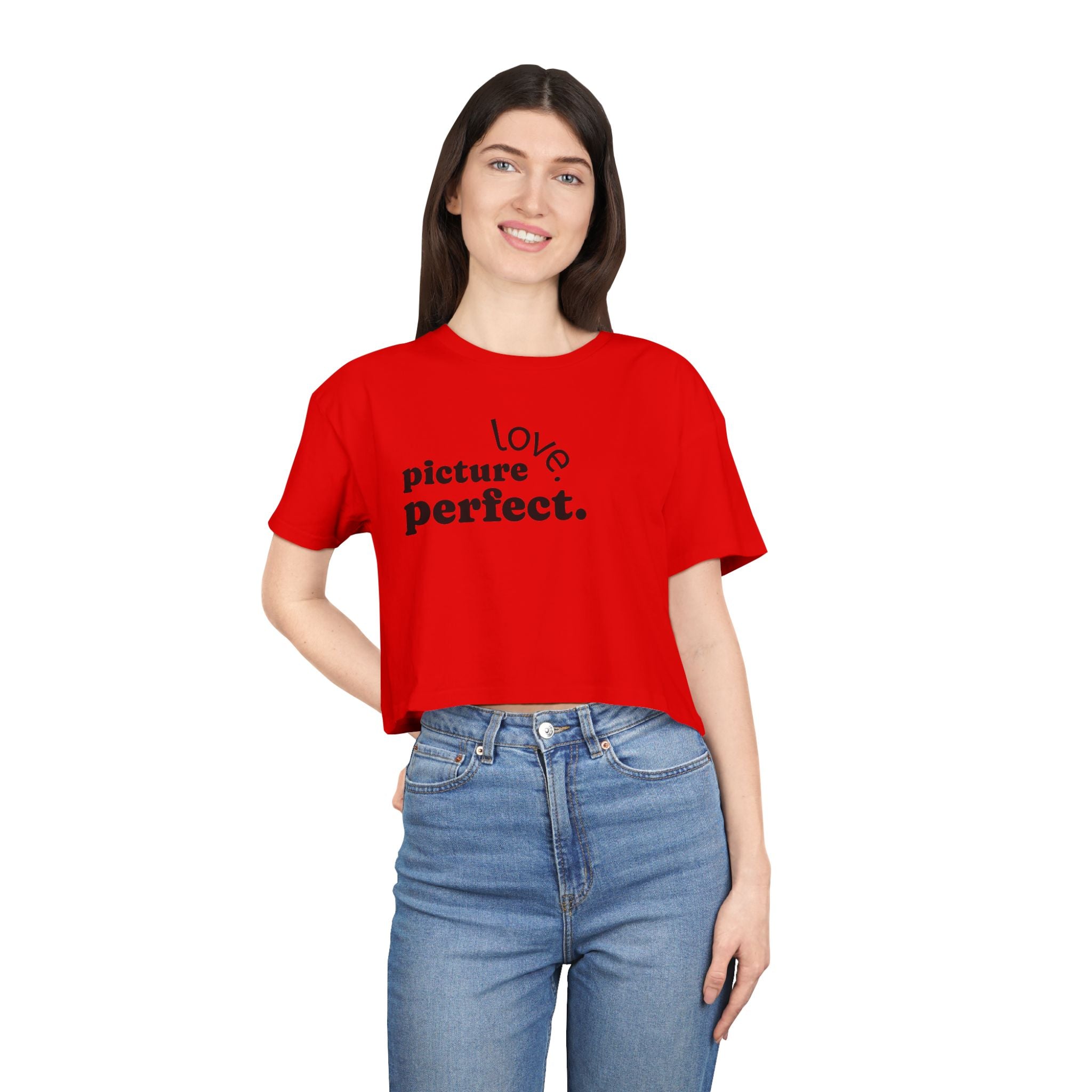 Picture perfect. Love. Crop top.