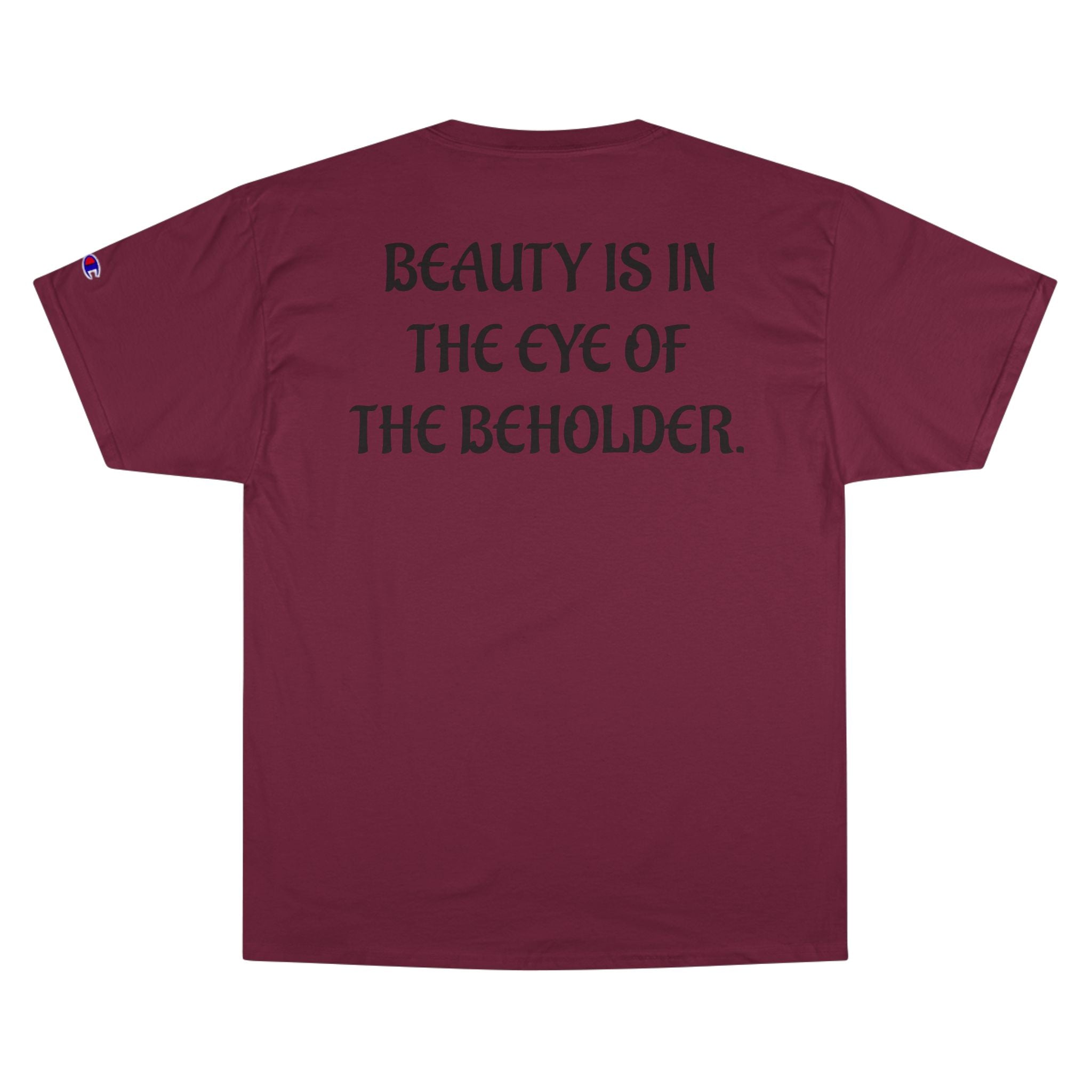 "Life is beautiful." Champion T-Shirt