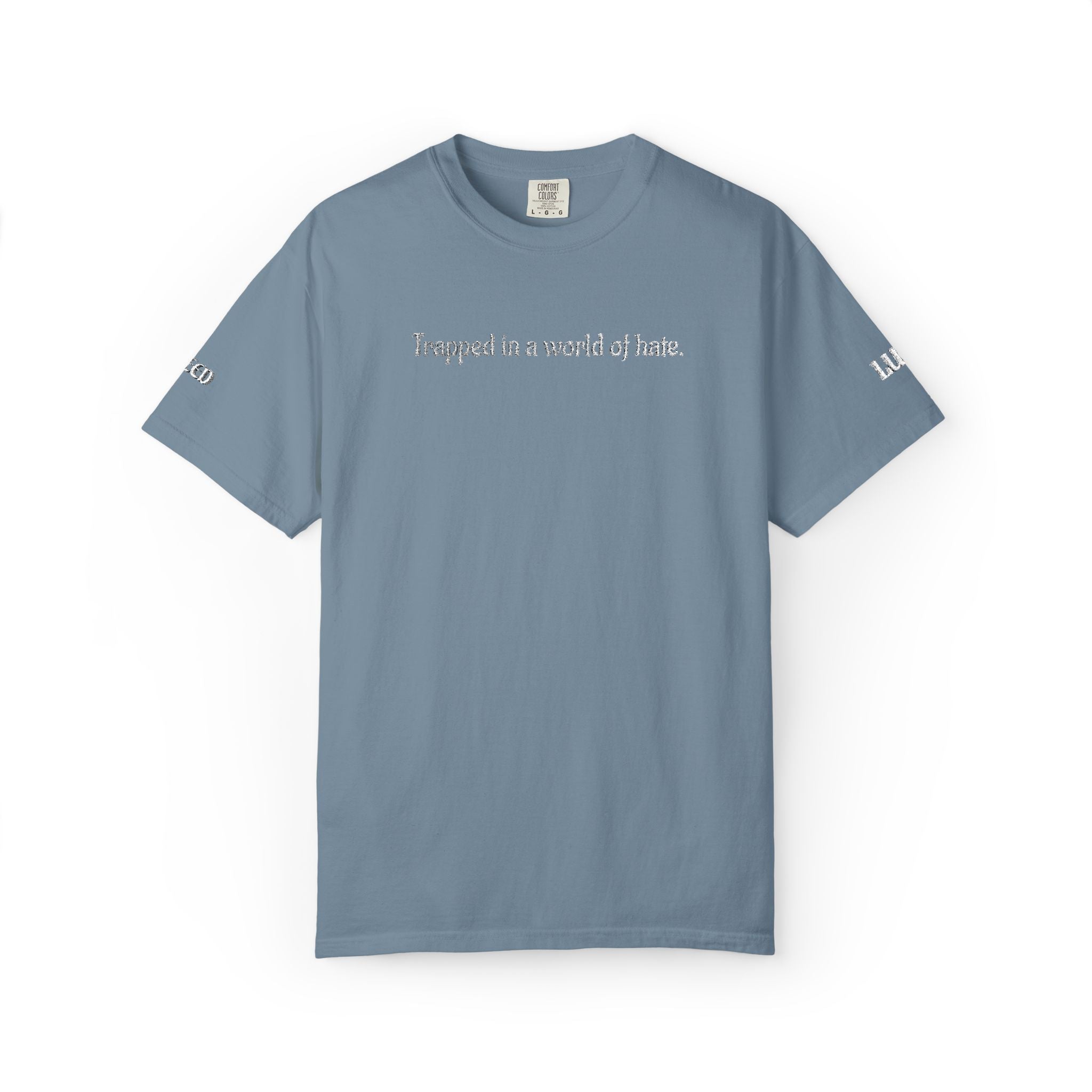 "Greed & Lust" Unisex Embroidery T-Shirt,