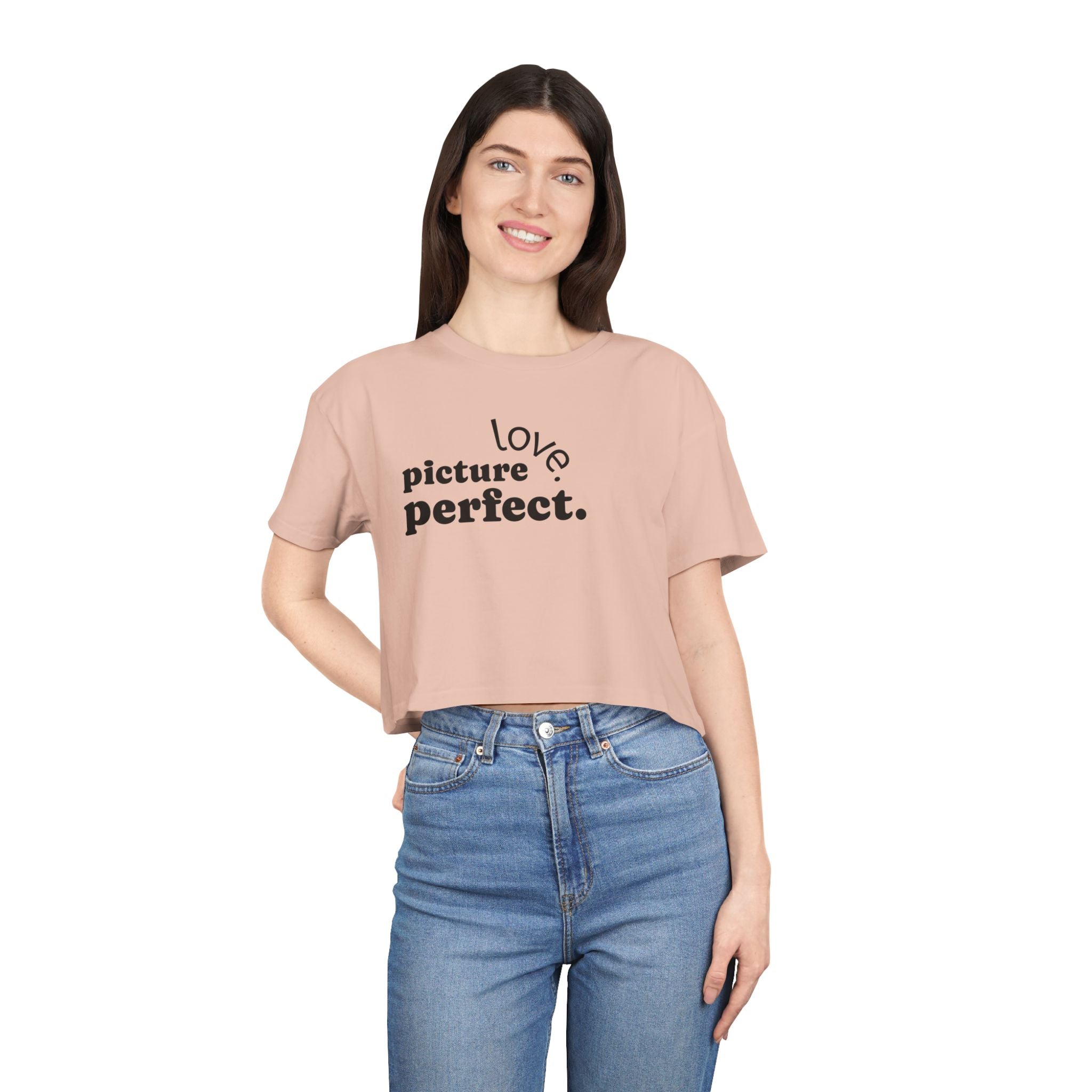 Picture perfect. Love. Crop top.