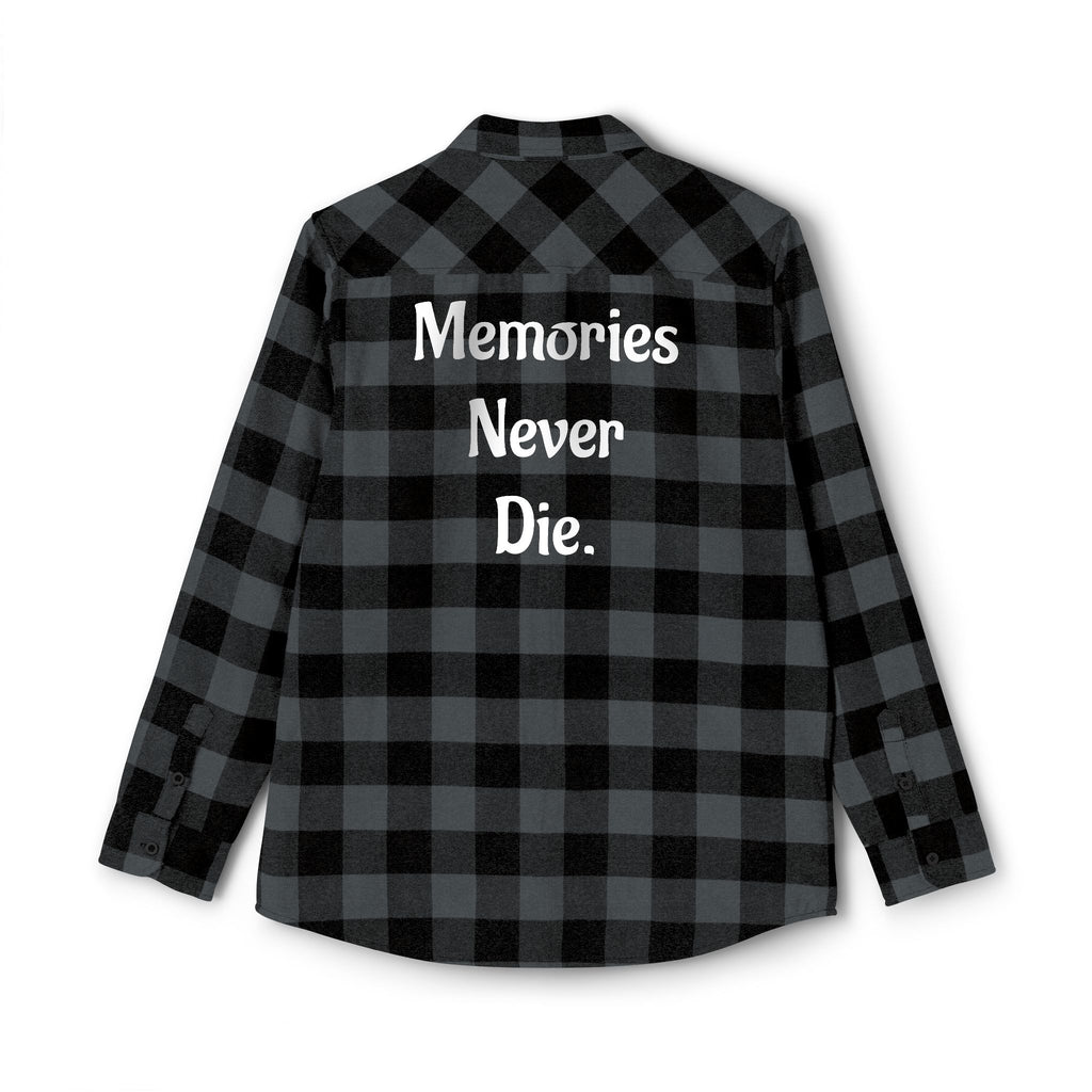 "Live Fast, Live Forever." Unisex Flannel
