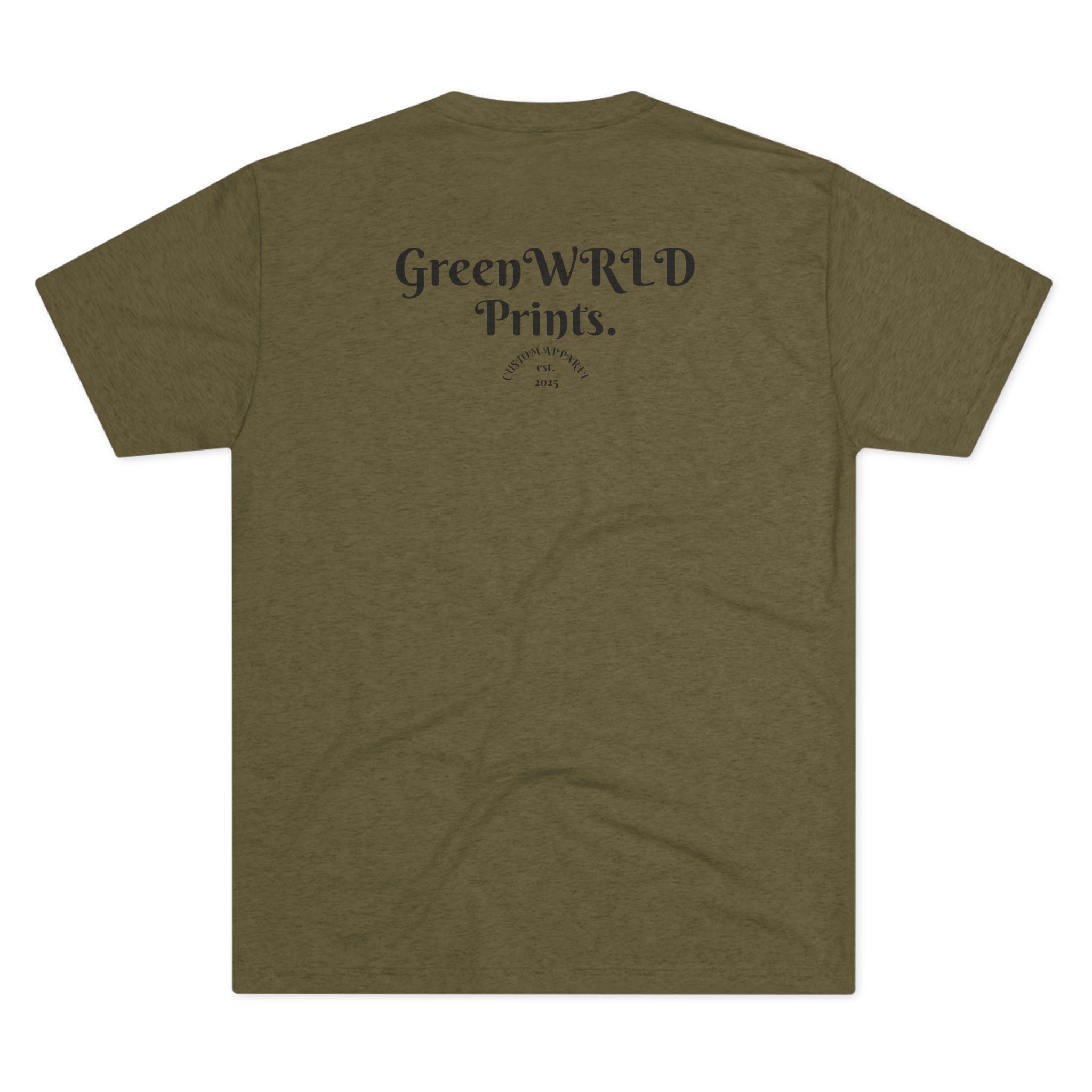 "Remember Who You Are" GreenWRLD Unisex Tri-Blend Crew Tee