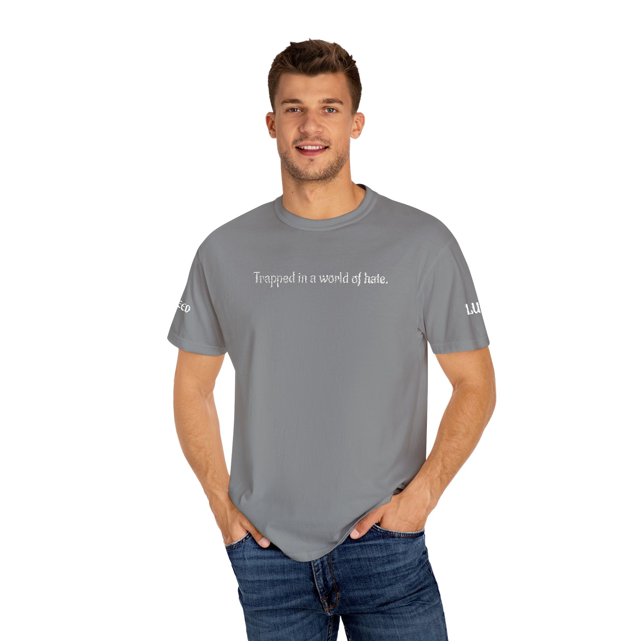 "Greed & Lust" Unisex Embroidery T-Shirt,