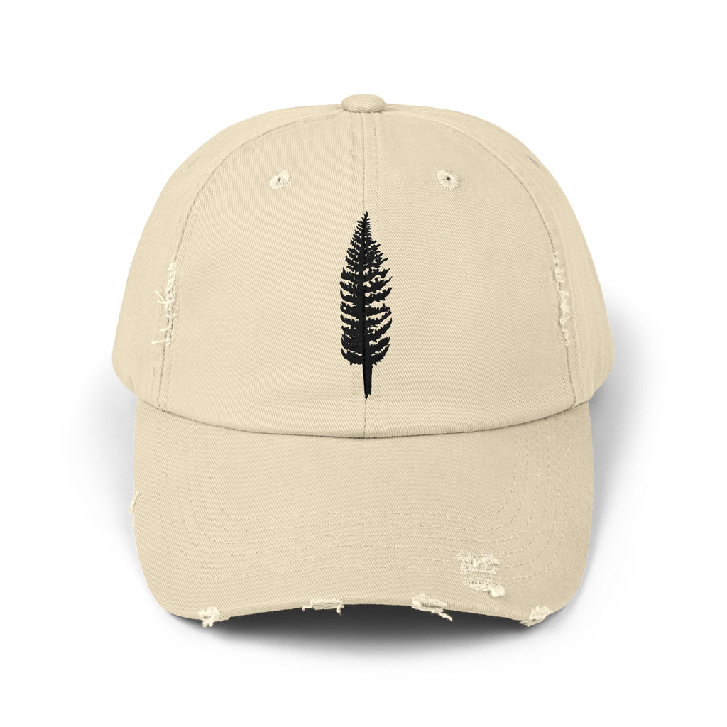Pine Tree GreenWRLD Unisex Distressed Cap