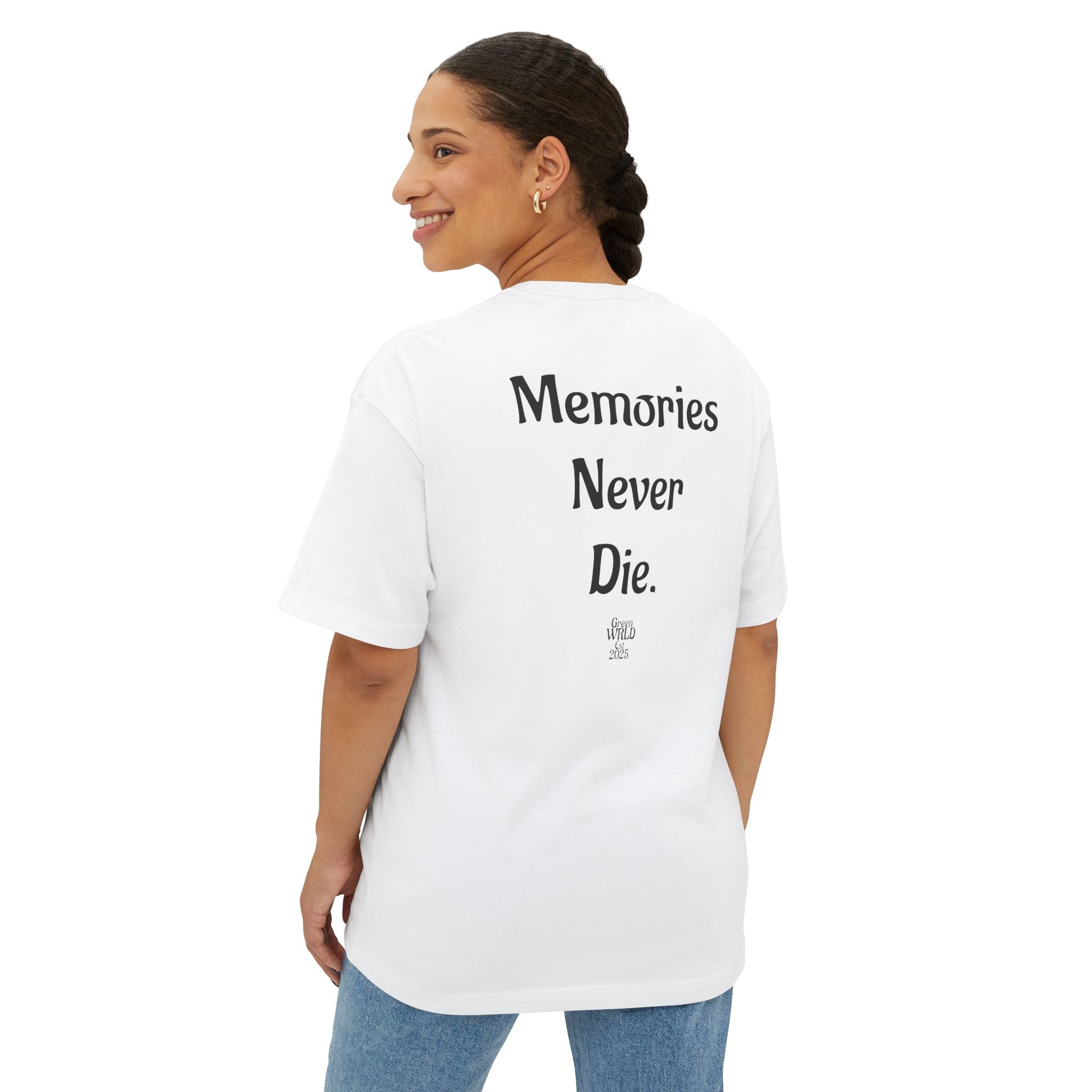 "Live Fast. Live Forever..." Unisex Oversized Boxy Tee