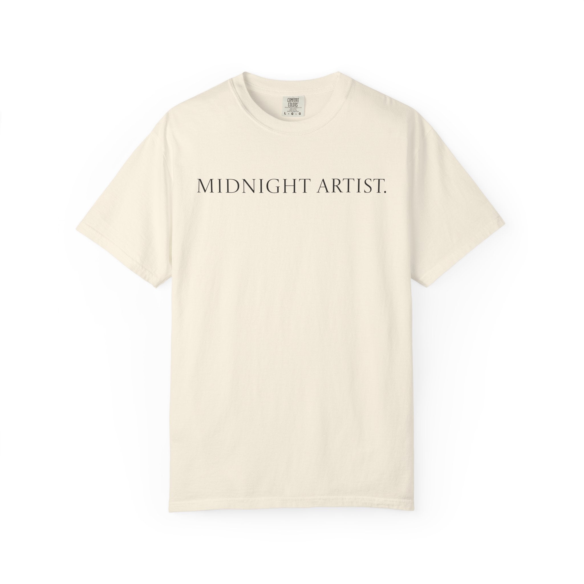 "Midnight Artist" GreenWRLD Unisex Garment-Dyed T-Shirt