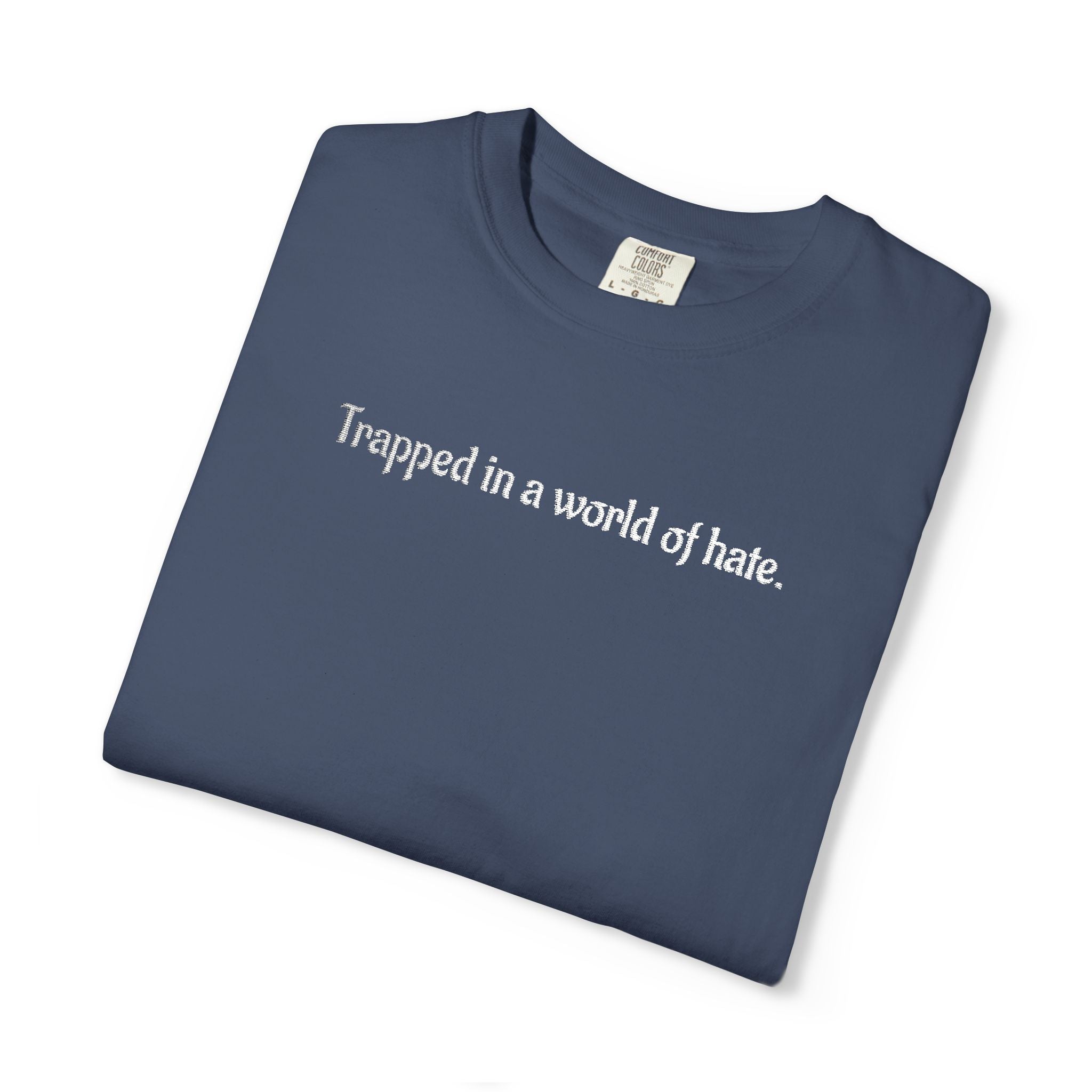 "Greed & Lust" Unisex Embroidery T-Shirt,