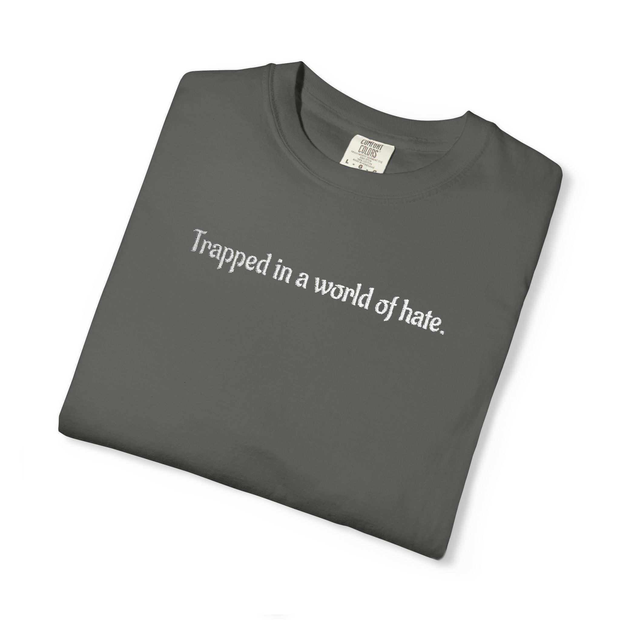 "Greed & Lust" Unisex Embroidery T-Shirt,