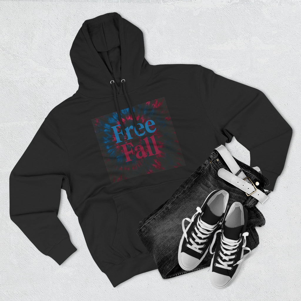 "Free Fall" Cozy Fleece Hoodie