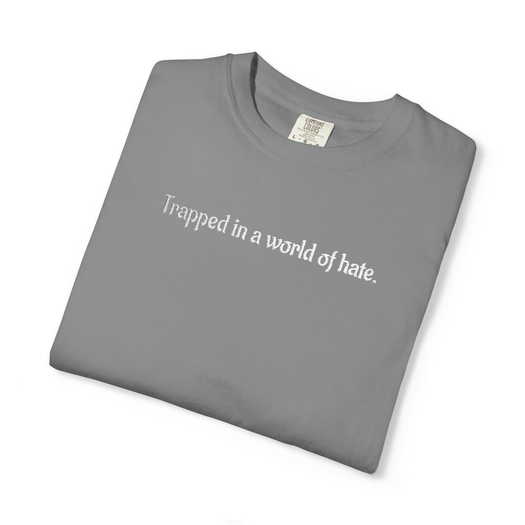 "Greed & Lust" Unisex Embroidery T-Shirt,