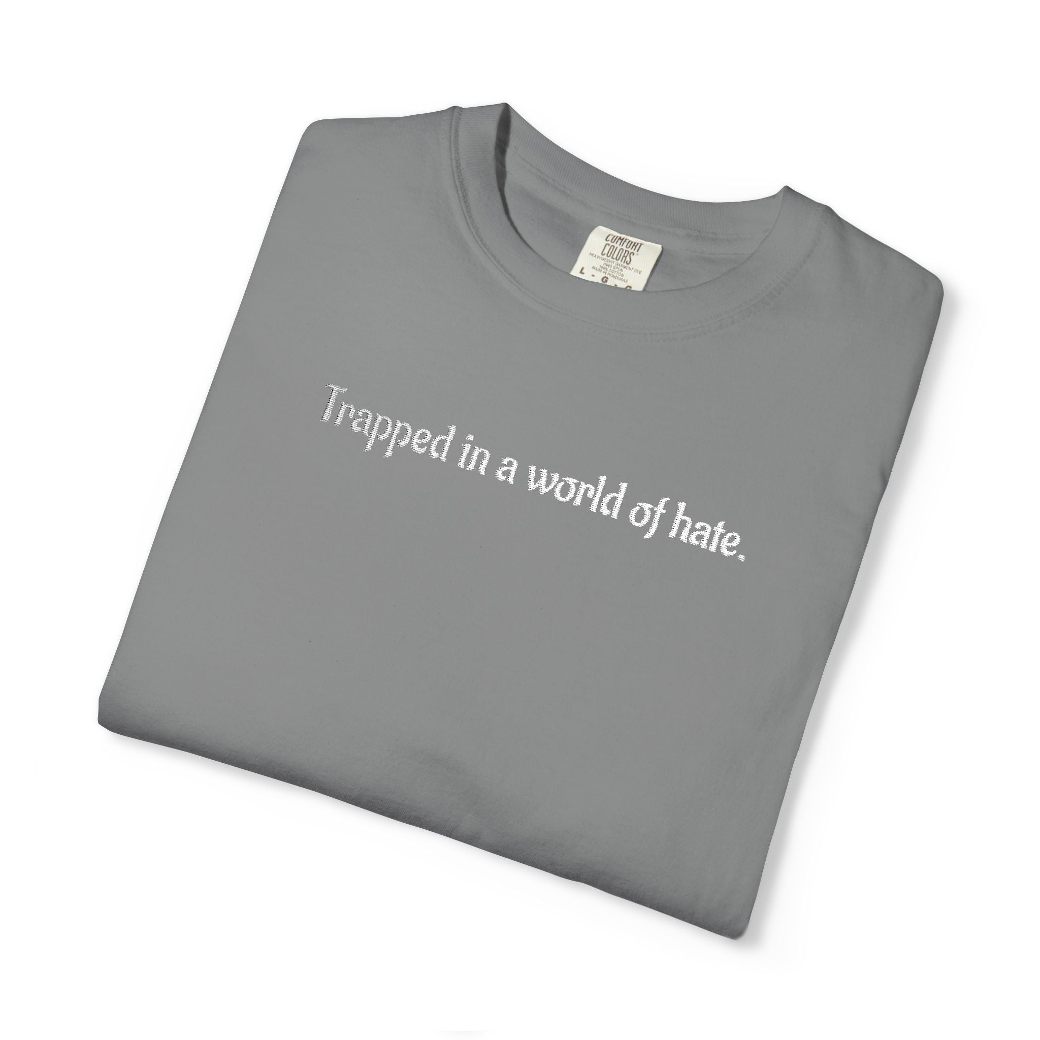 "Greed & Lust" Unisex Embroidery T-Shirt,