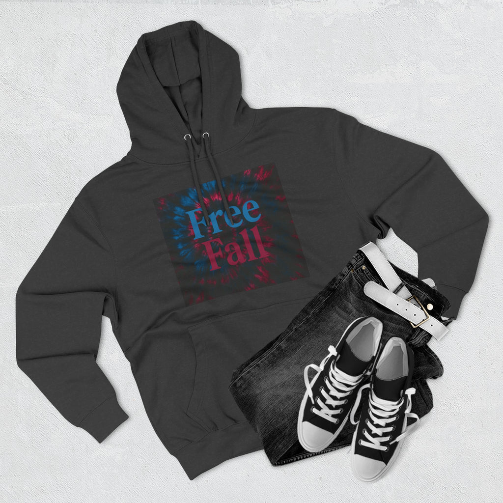 "Free Fall" Cozy Fleece Hoodie