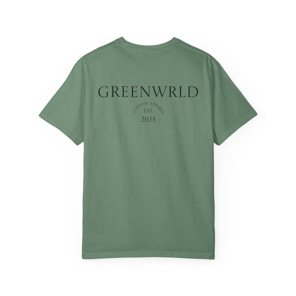 "Midnight Artist" GreenWRLD Unisex Garment-Dyed T-Shirt