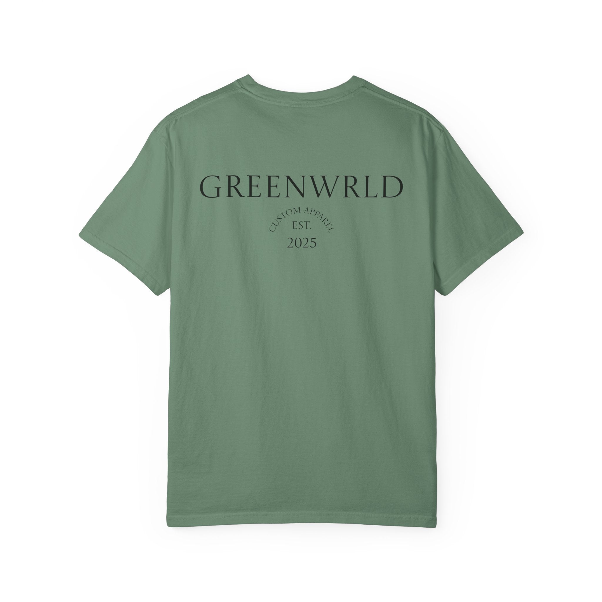 "Midnight Artist" GreenWRLD Unisex Garment-Dyed T-Shirt