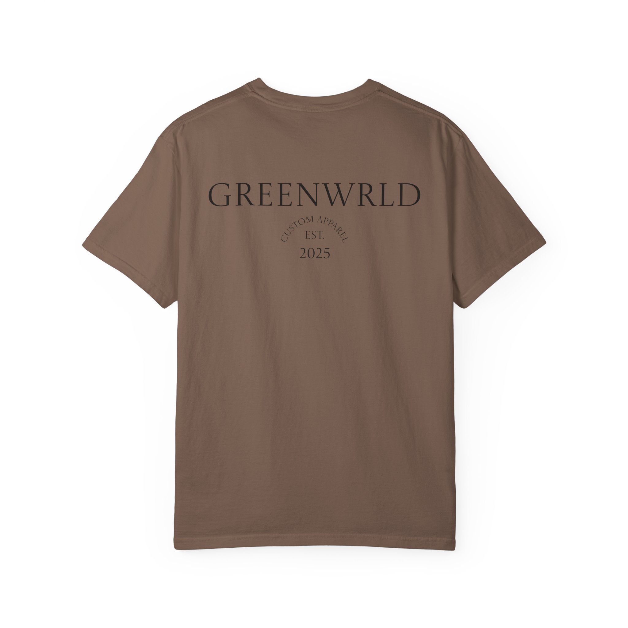 "Midnight Artist" GreenWRLD Unisex Garment-Dyed T-Shirt