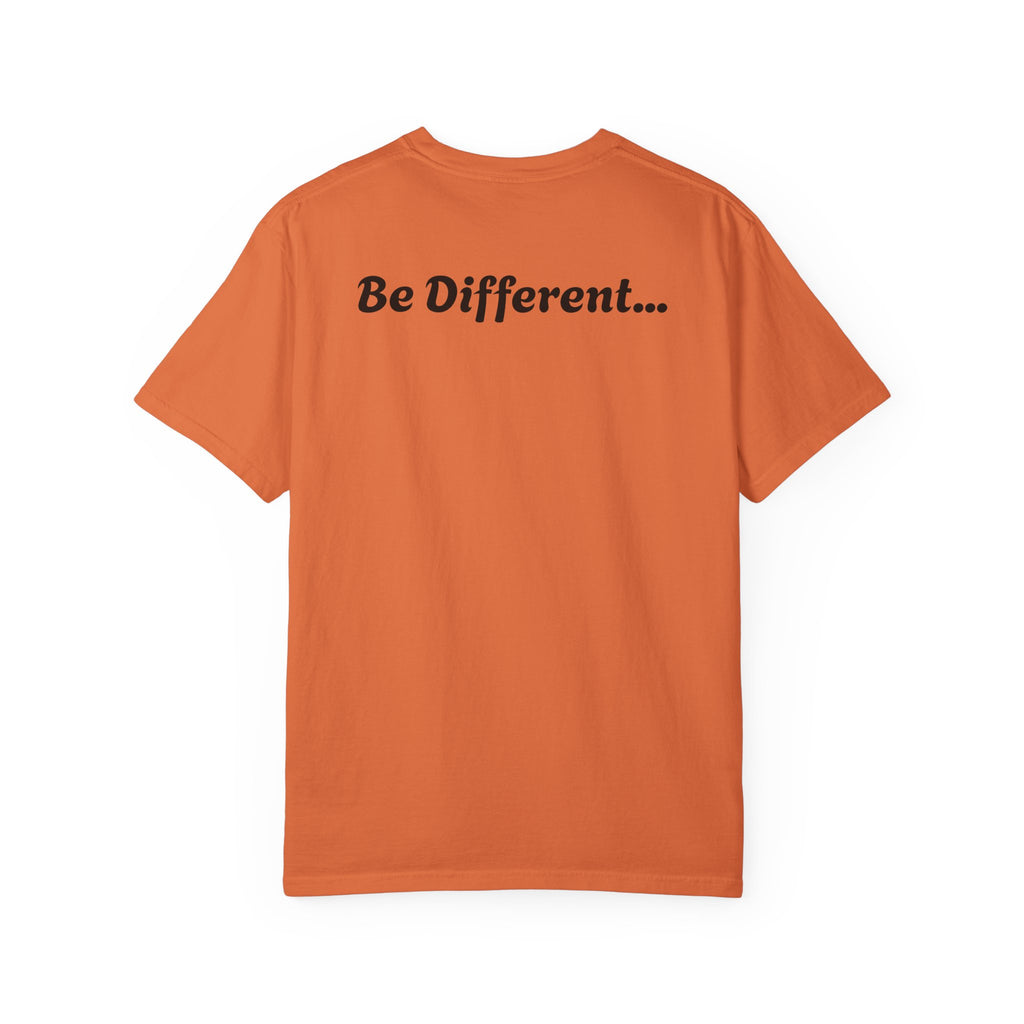 “Show love, Be Different” Unisex Garment-Dyed T-shirt