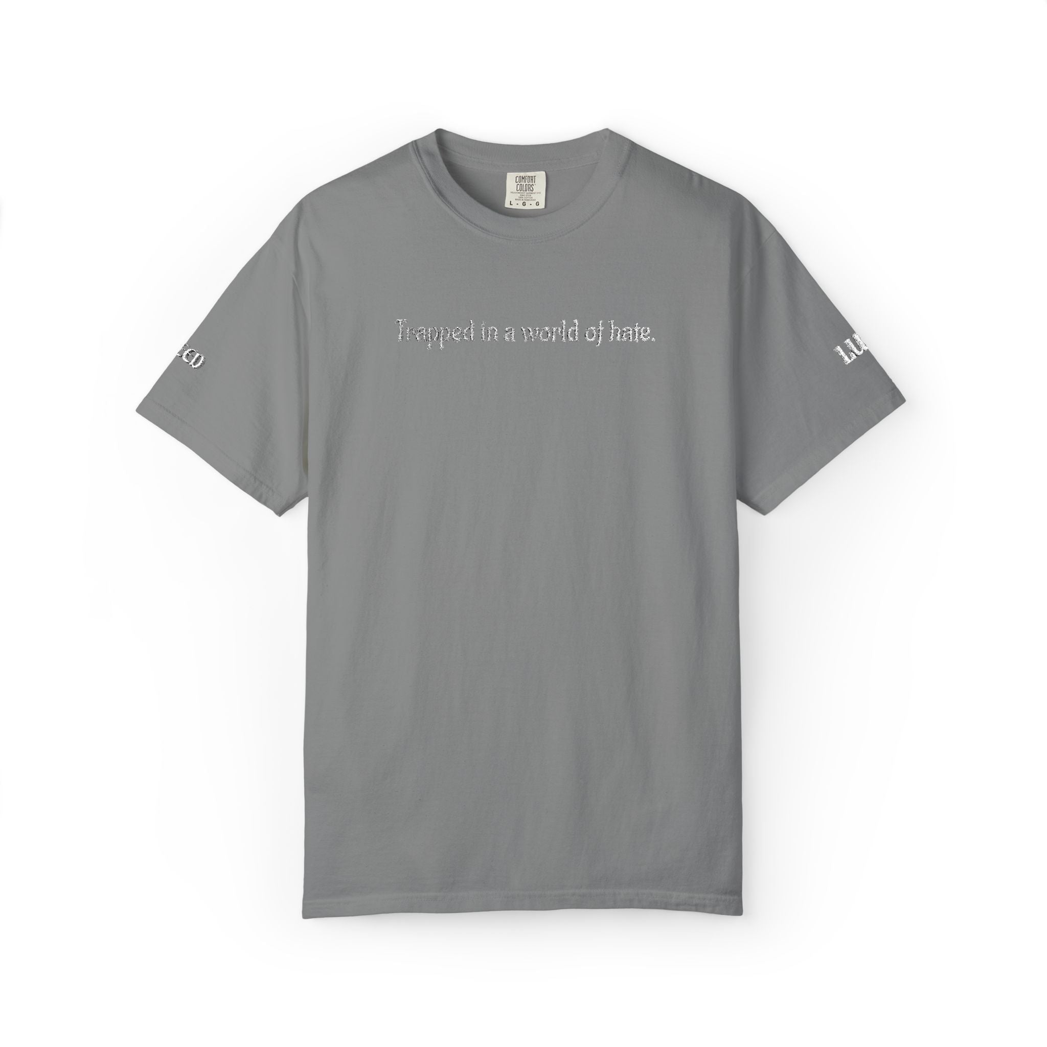 "Greed & Lust" Unisex Embroidery T-Shirt,