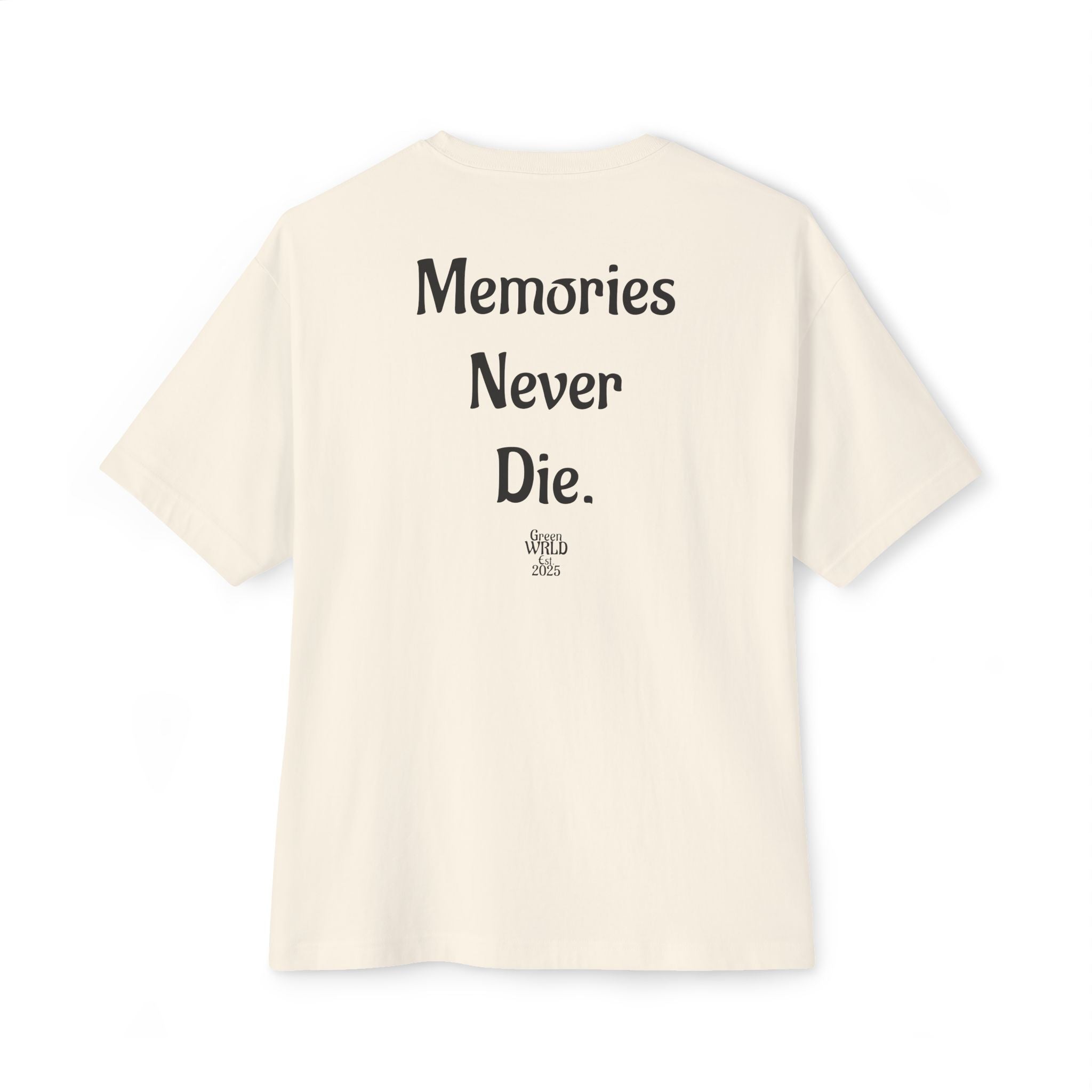 "Live Fast. Live Forever..." Unisex Oversized Boxy Tee