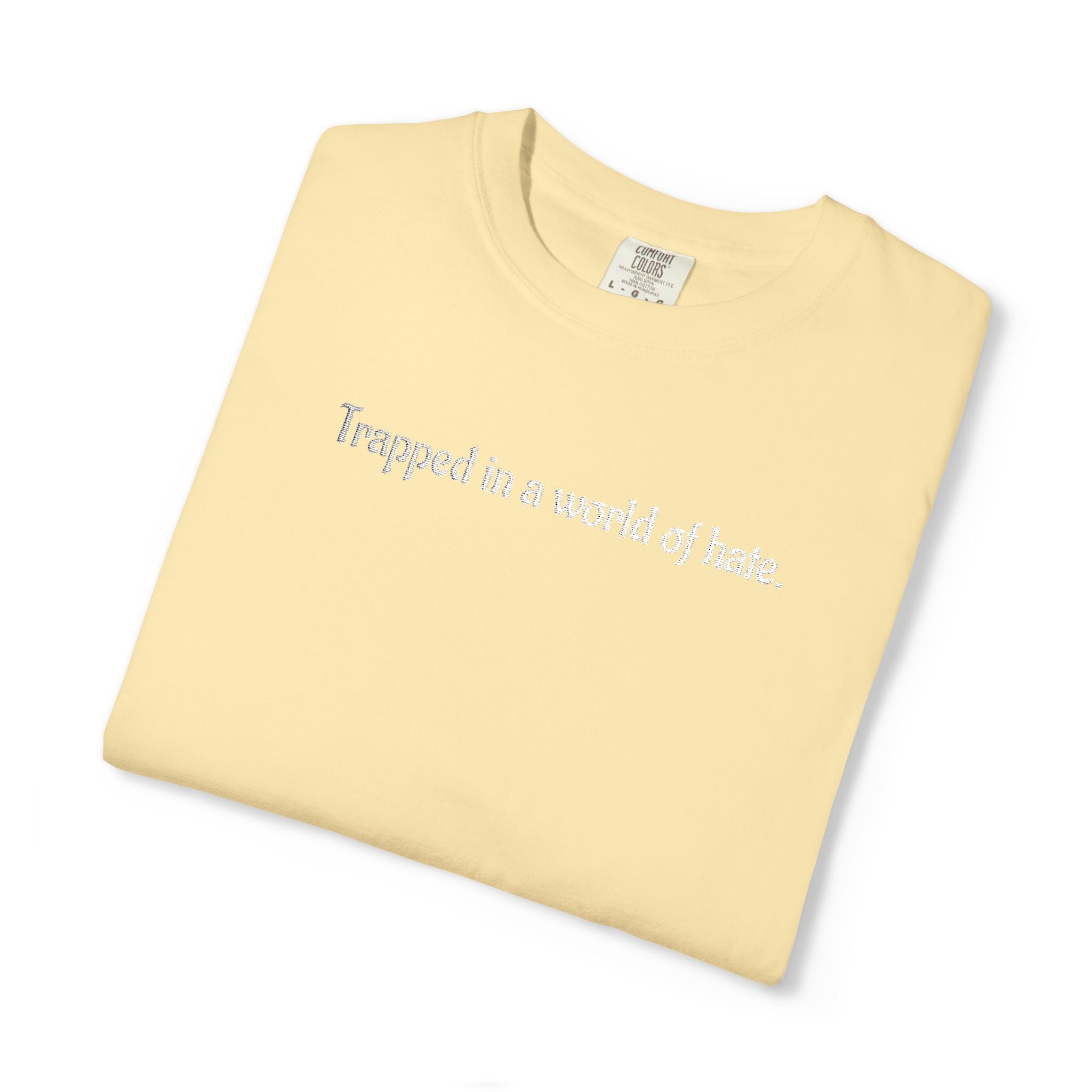 "Greed & Lust" Unisex Embroidery T-Shirt,