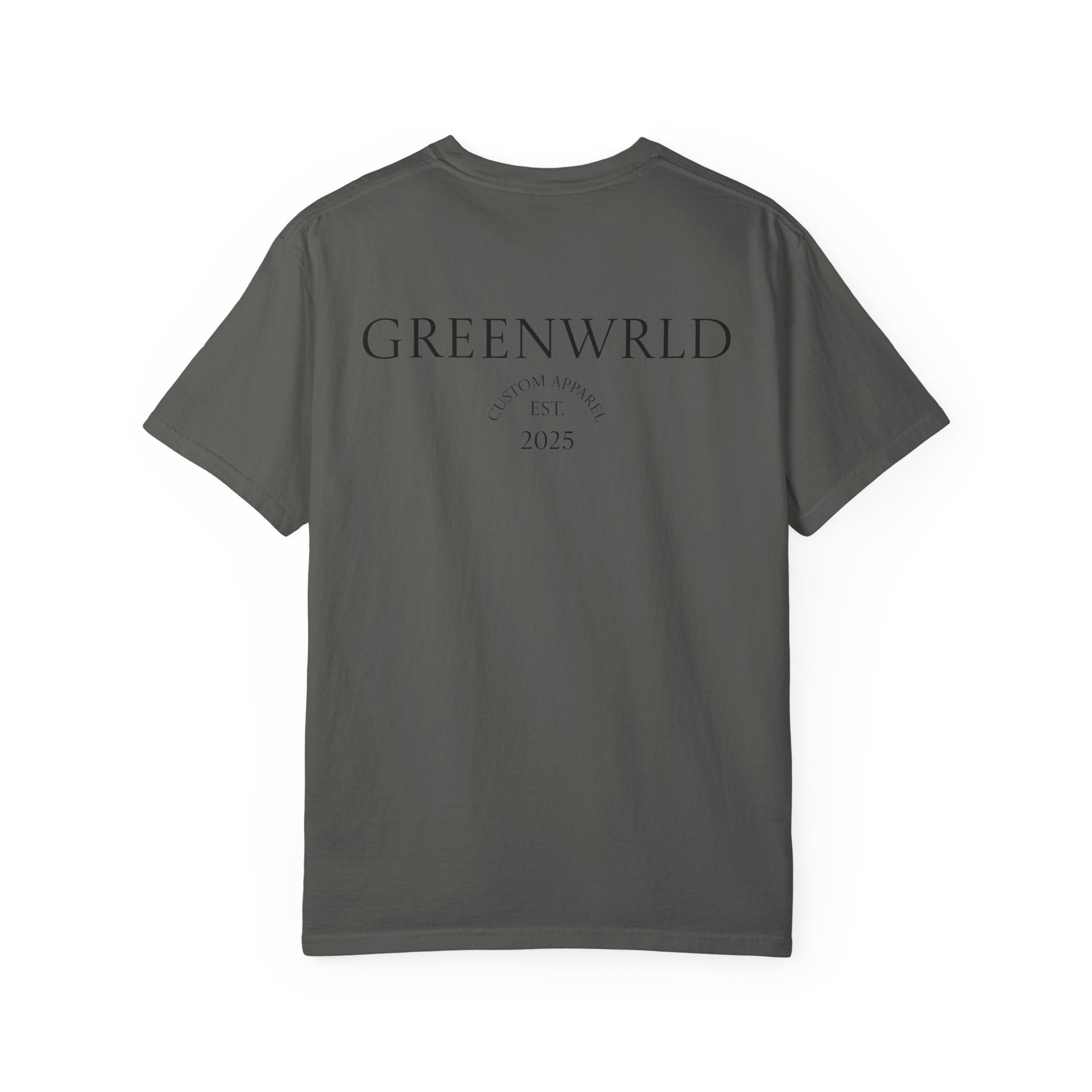 "Midnight Artist" GreenWRLD Unisex Garment-Dyed T-Shirt