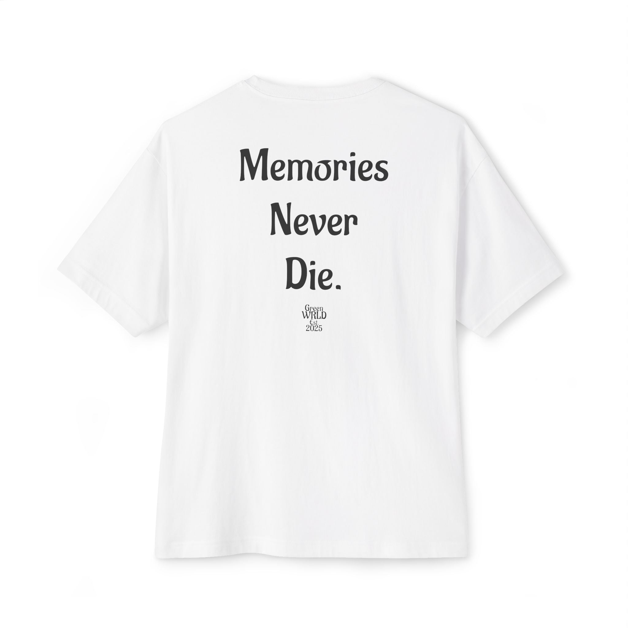 "Live Fast. Live Forever..." Unisex Oversized Boxy Tee