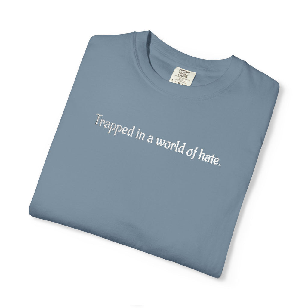"Greed & Lust" Unisex Embroidery T-Shirt,
