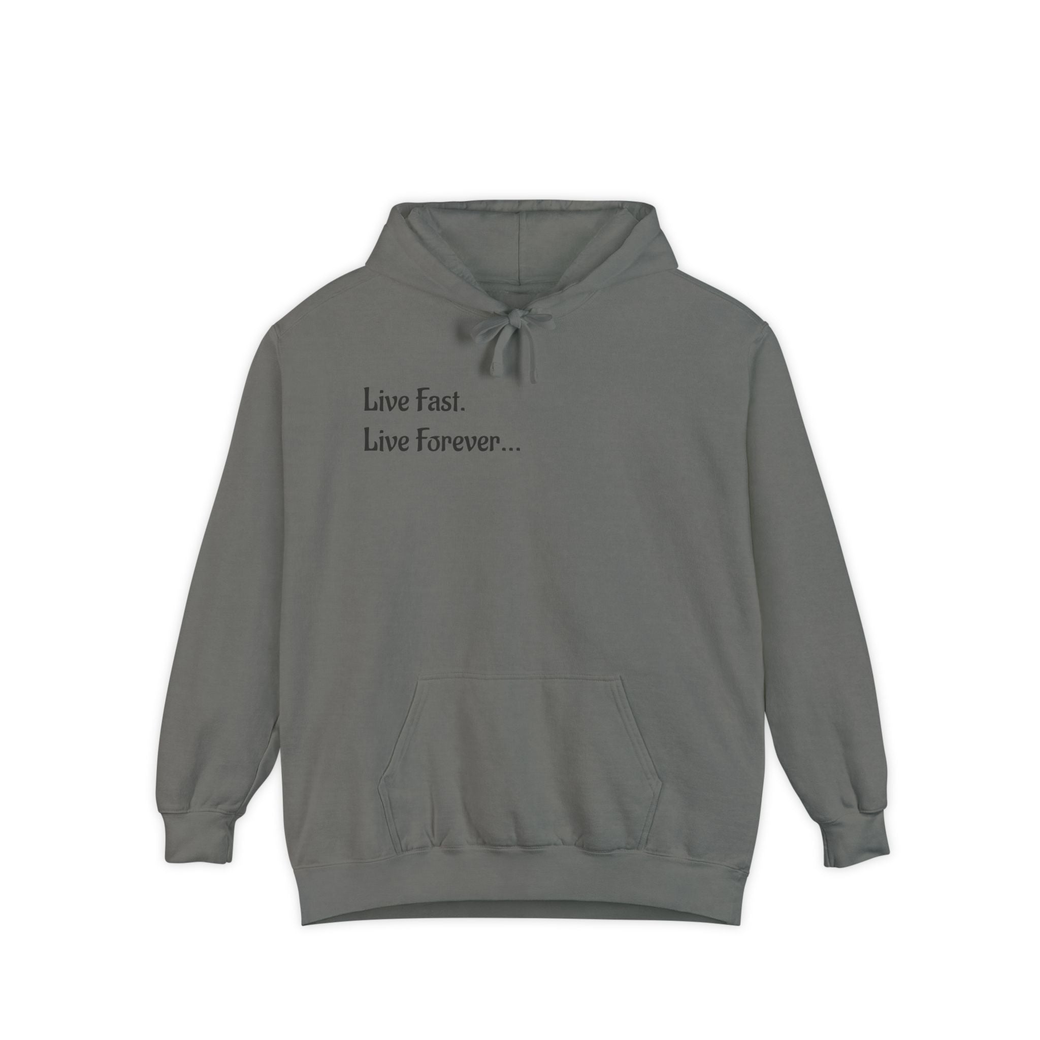 "Live Fast. Live Forever..." GreenWRLD - Unisex Hoodie