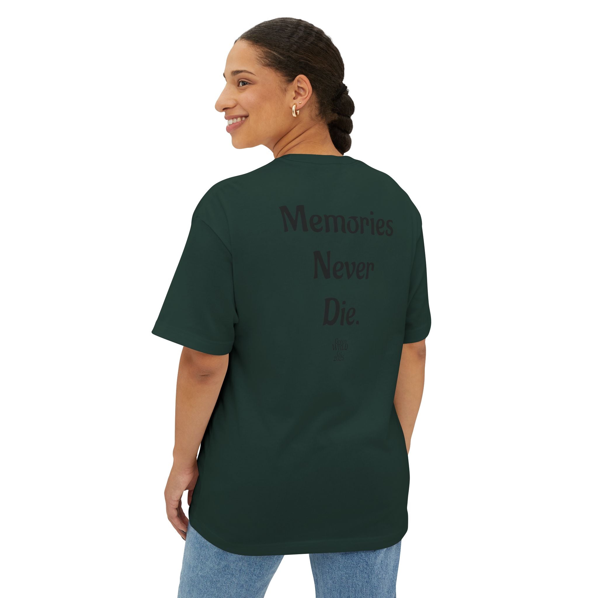 "Live Fast. Live Forever..." Unisex Oversized Boxy Tee
