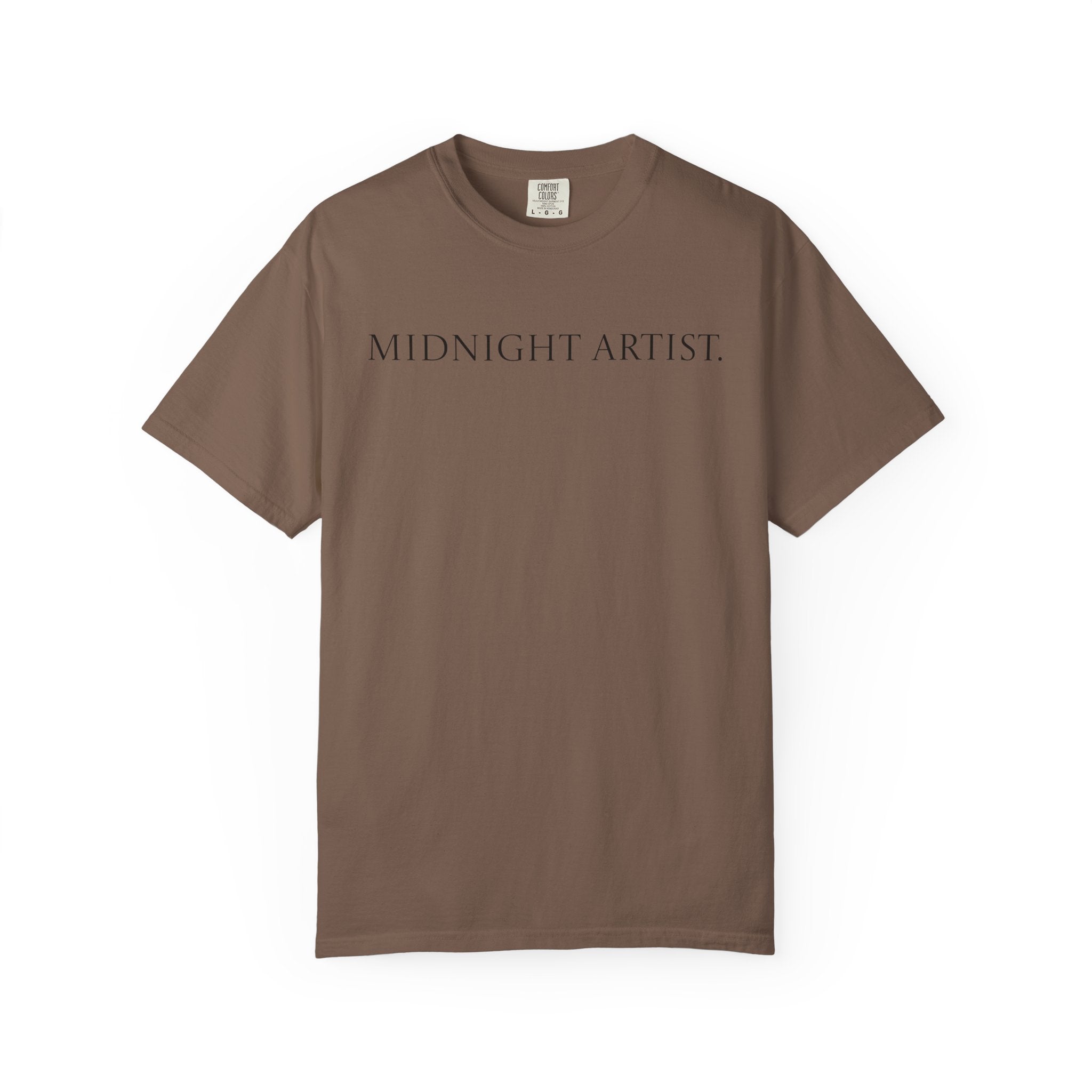 "Midnight Artist" GreenWRLD Unisex Garment-Dyed T-Shirt