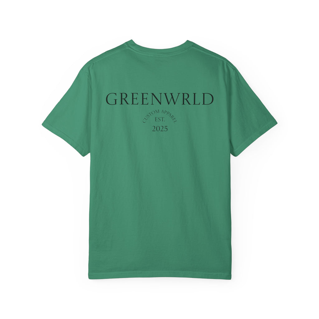 "Midnight Artist" GreenWRLD Unisex Garment-Dyed T-Shirt