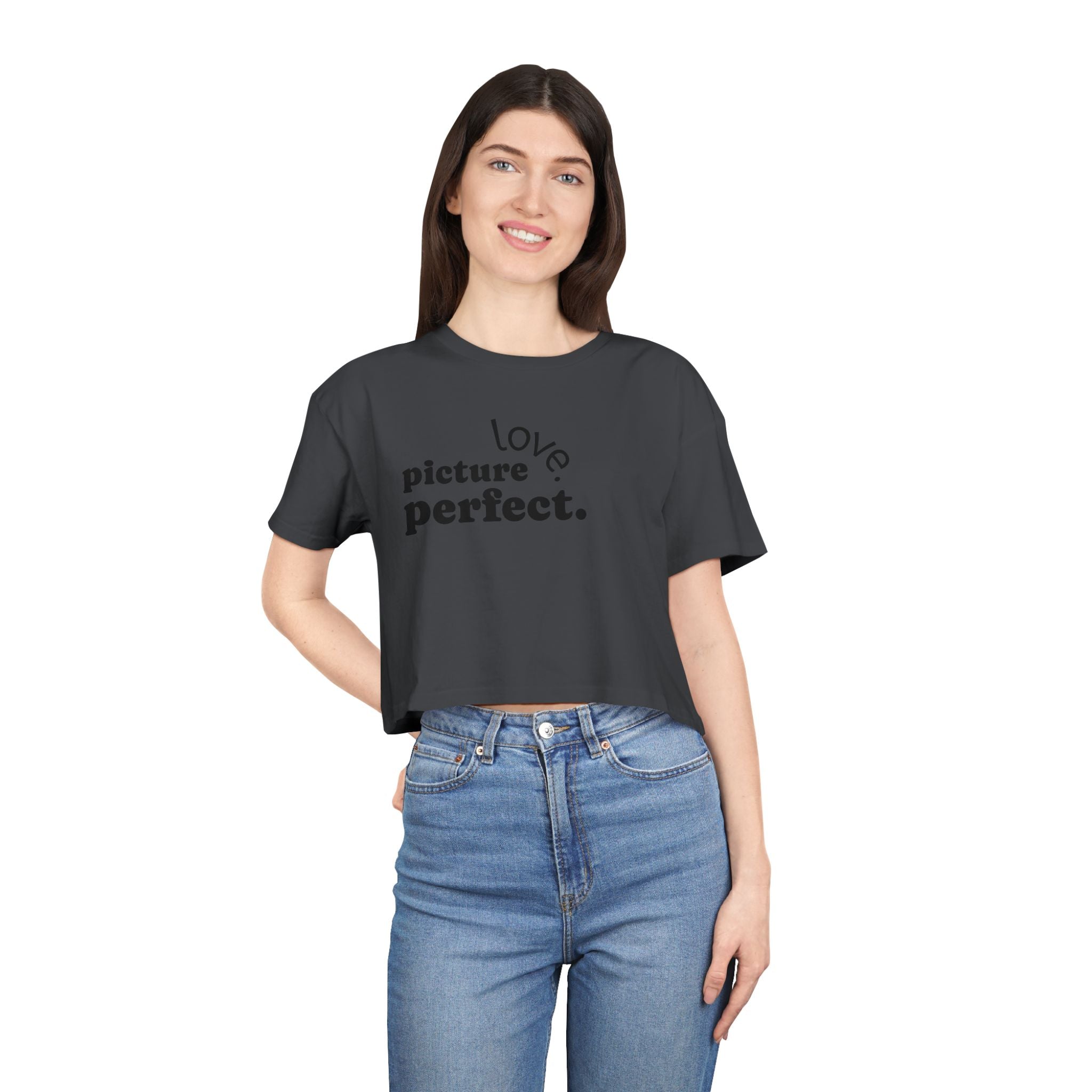 Picture perfect. Love. Crop top.