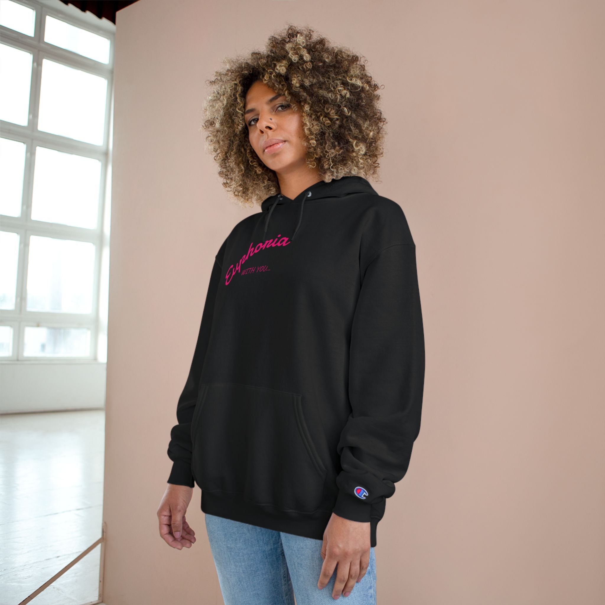 Euphoria with you… Champion Hoodie