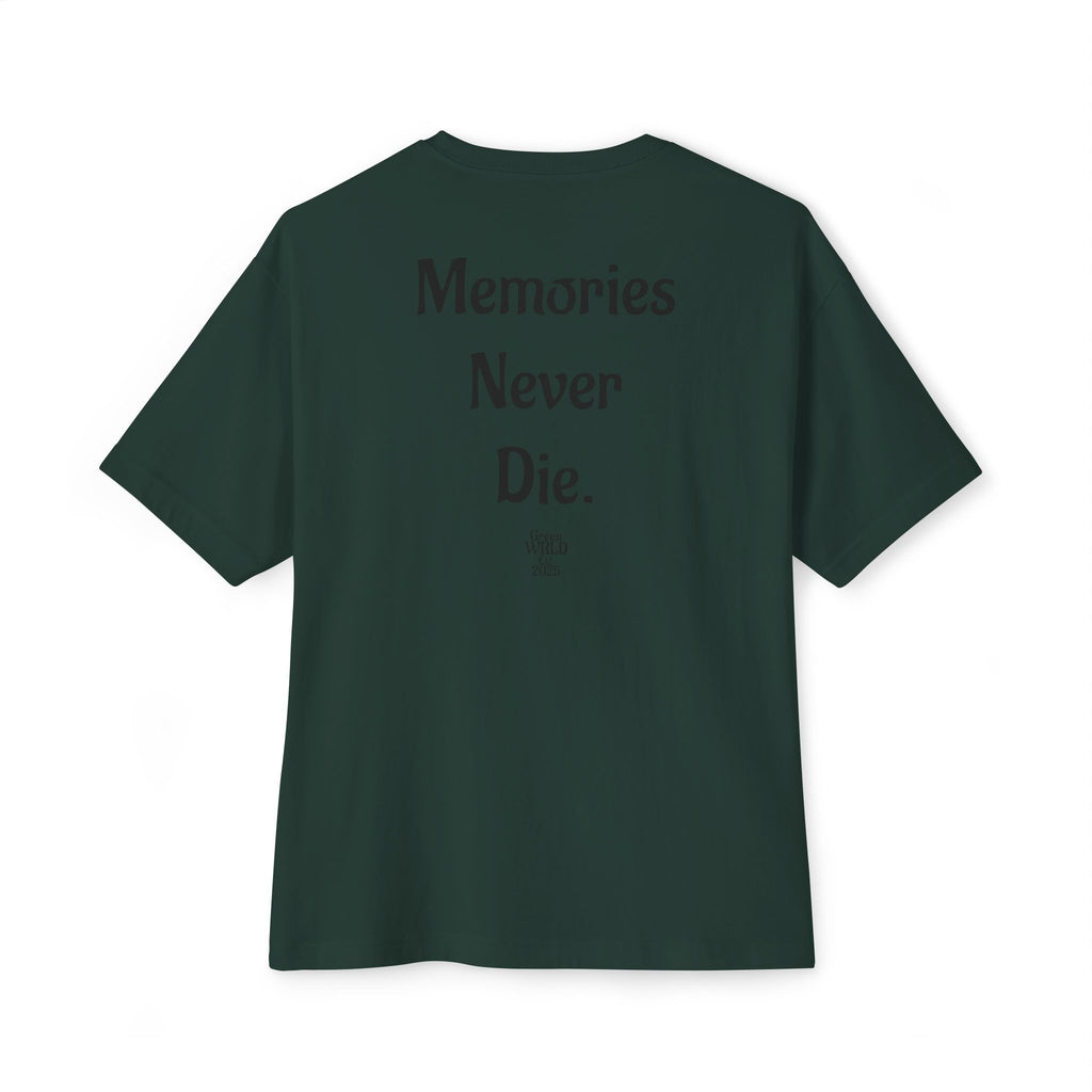 "Live Fast. Live Forever..." Unisex Oversized Boxy Tee