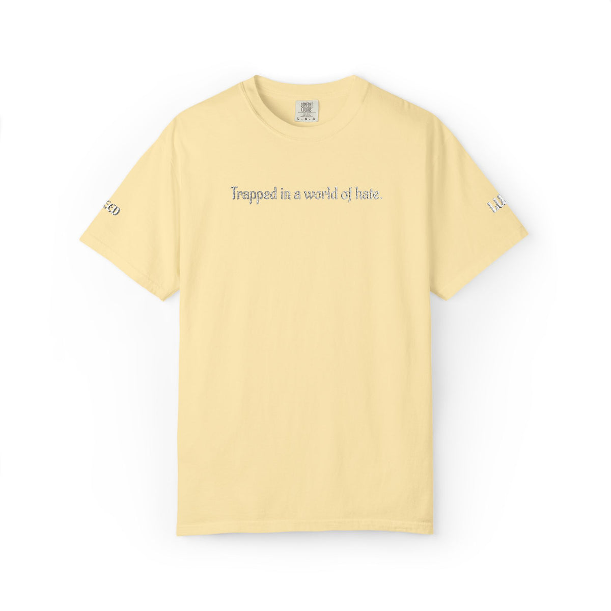 "Greed & Lust" Unisex Embroidery T-Shirt,