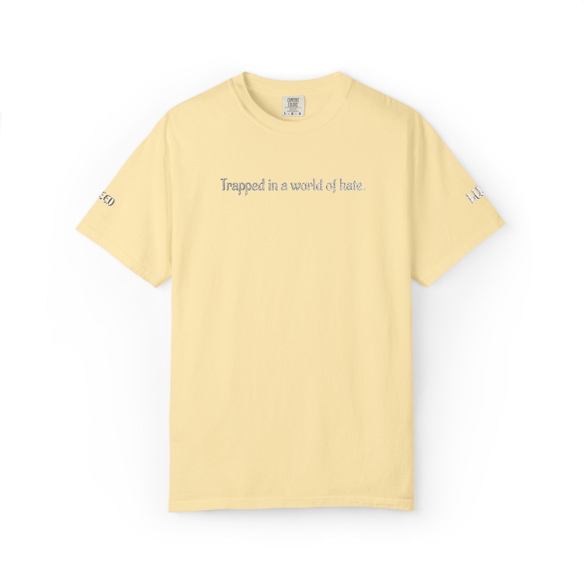 "Greed & Lust" Unisex Embroidery T-Shirt,