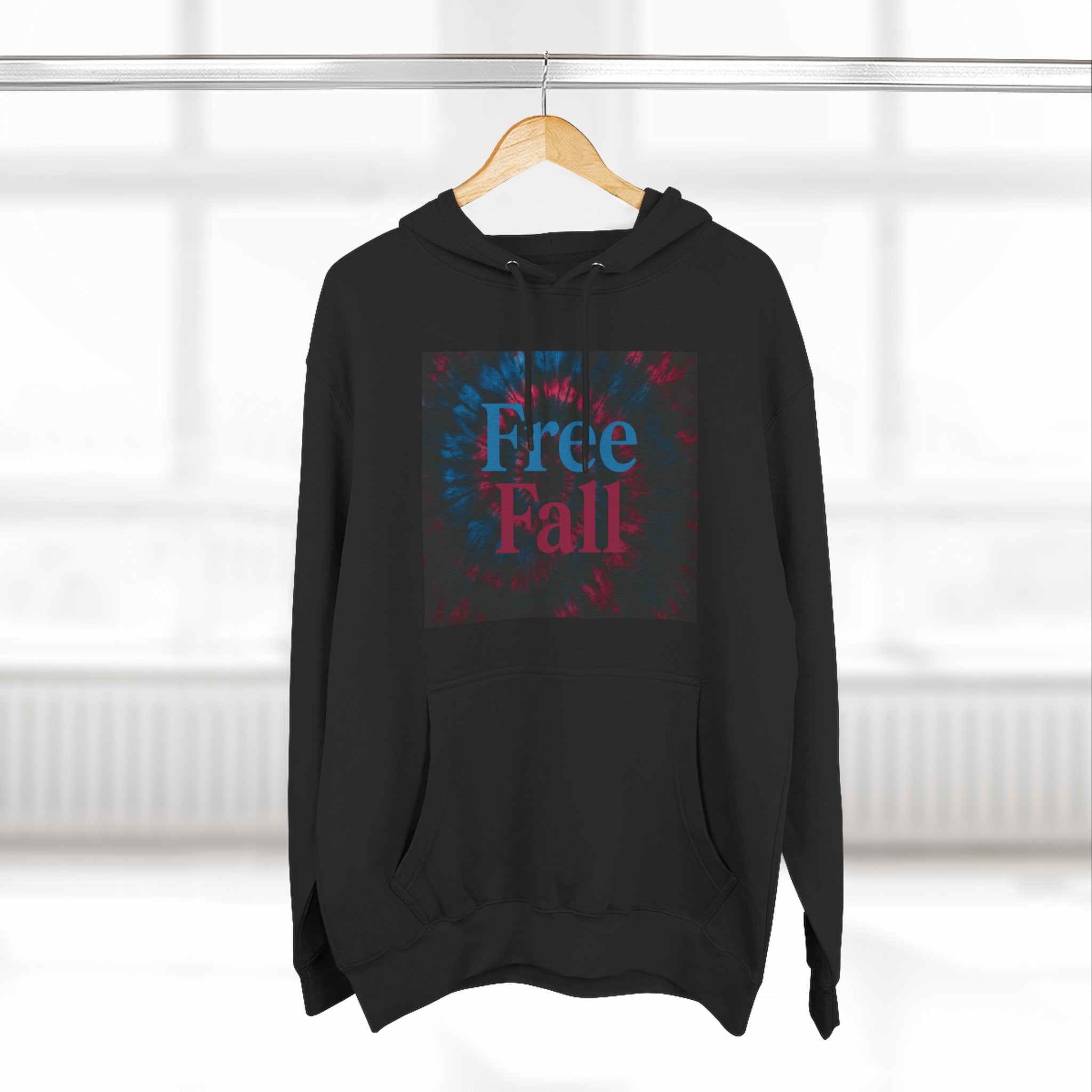 "Free Fall" Cozy Fleece Hoodie