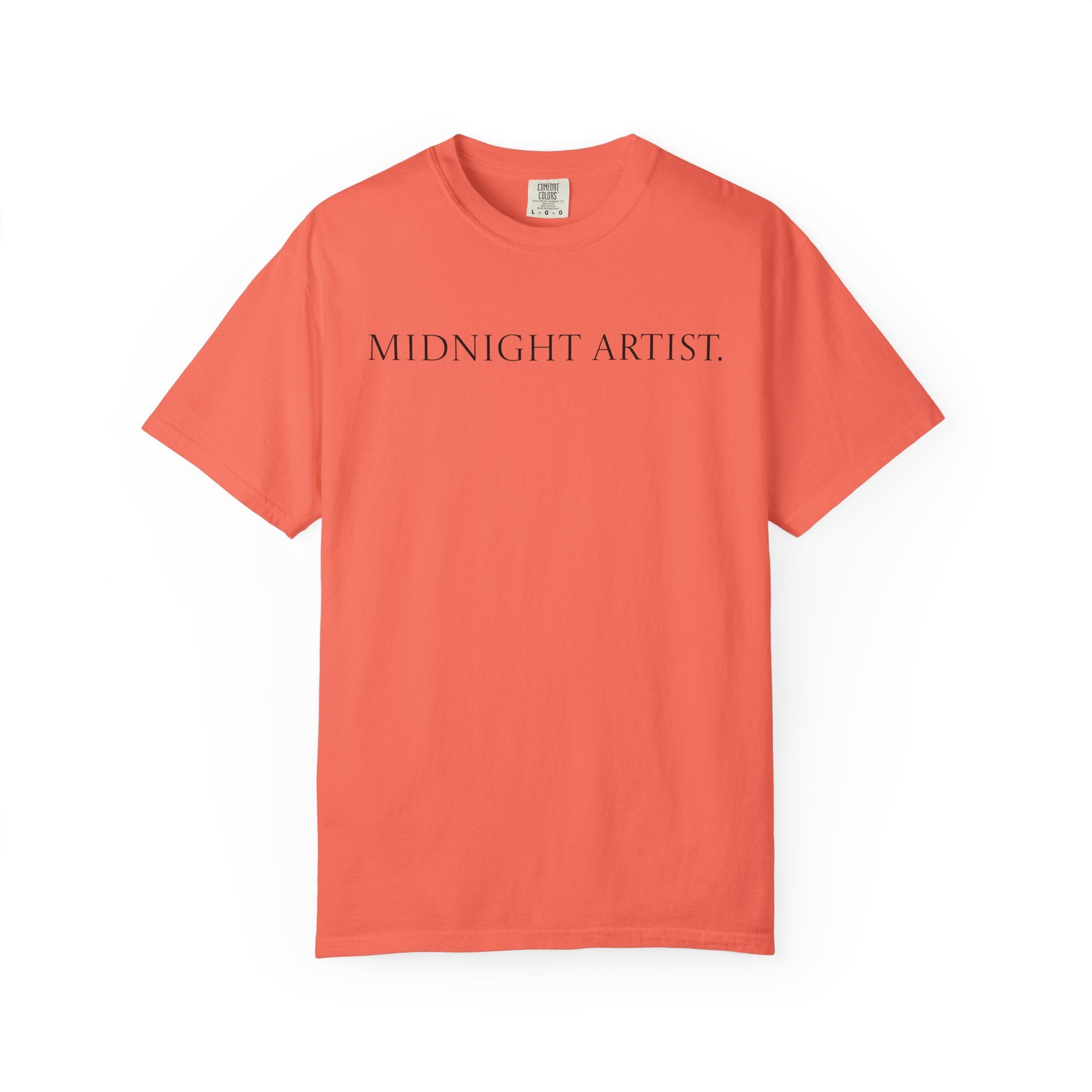 "Midnight Artist" GreenWRLD Unisex Garment-Dyed T-Shirt