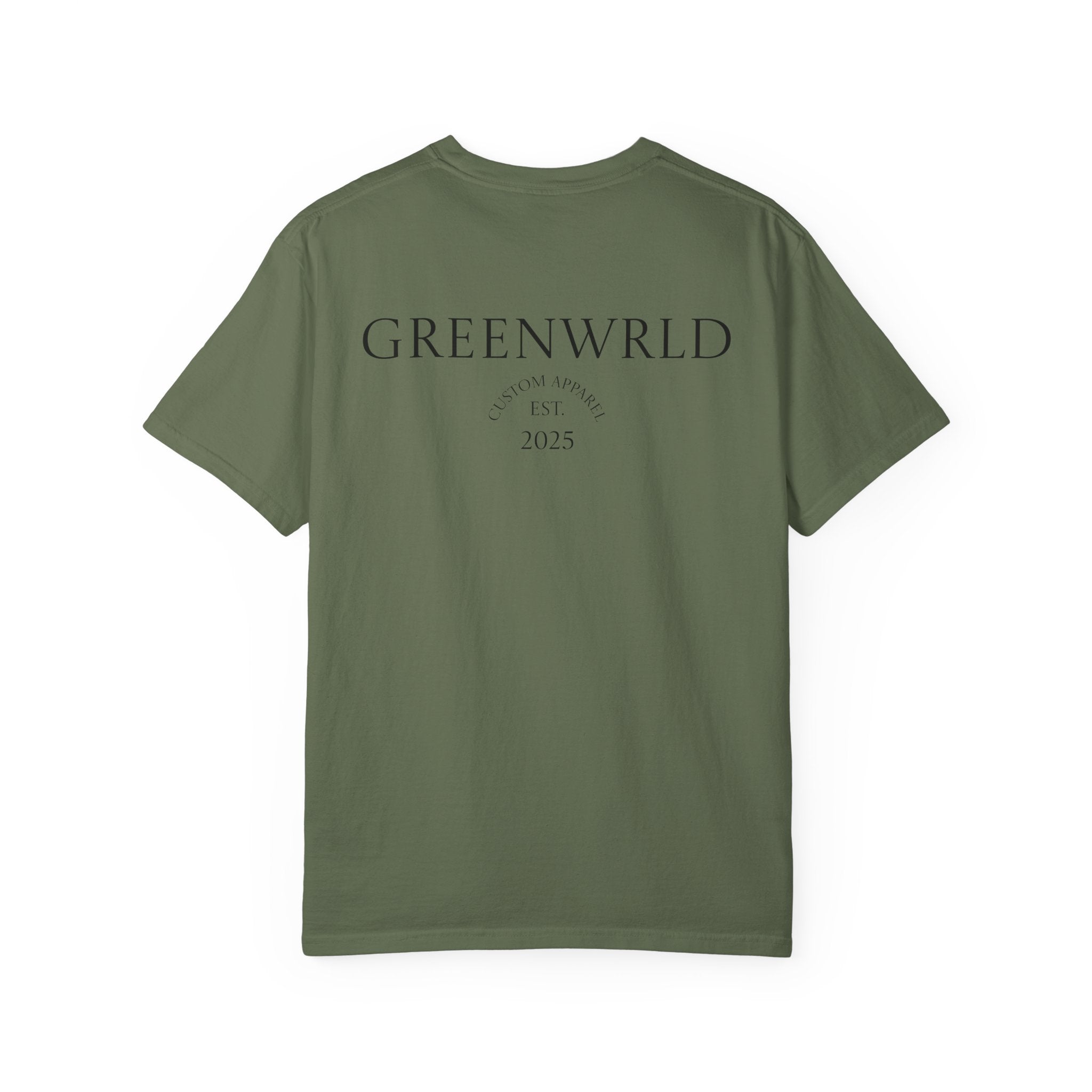 "Midnight Artist" GreenWRLD Unisex Garment-Dyed T-Shirt