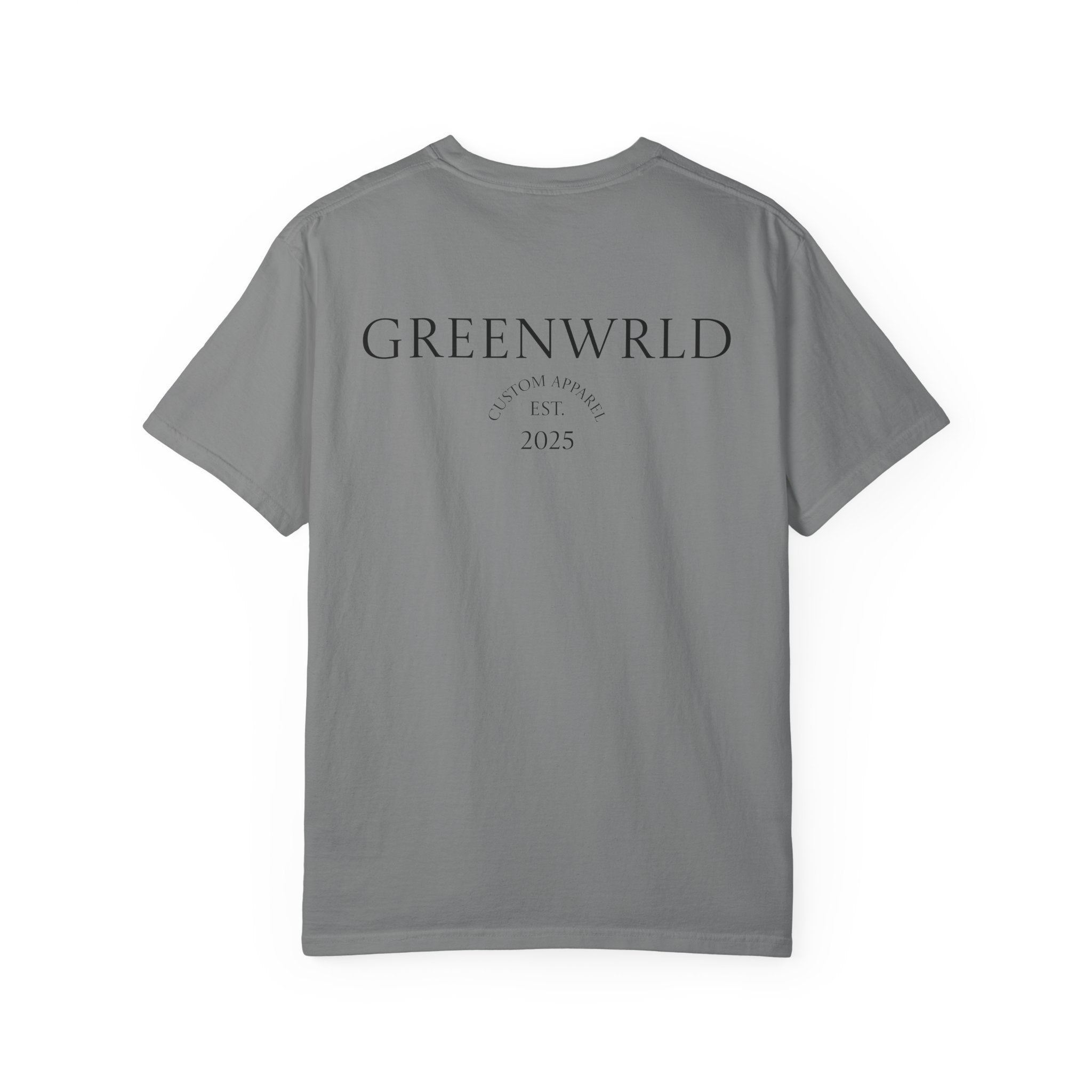 "Midnight Artist" GreenWRLD Unisex Garment-Dyed T-Shirt