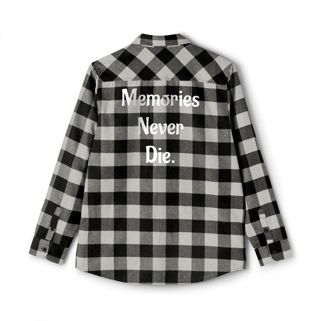 "Live Fast, Live Forever." Unisex Flannel