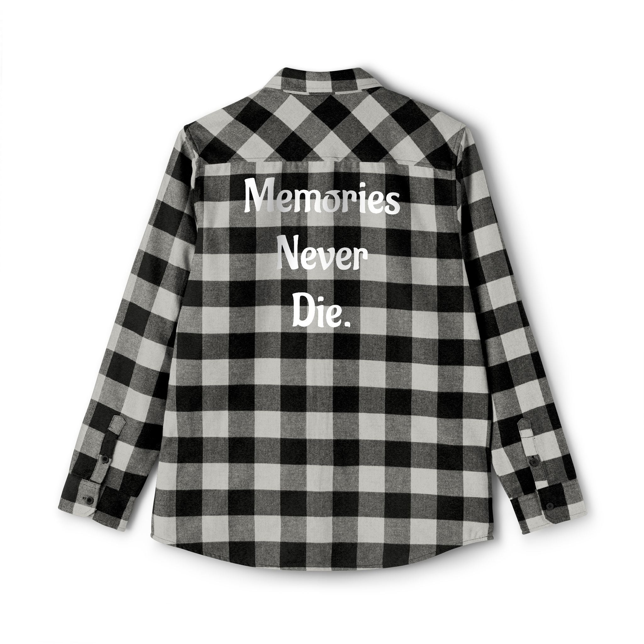 "Live Fast, Live Forever." Unisex Flannel