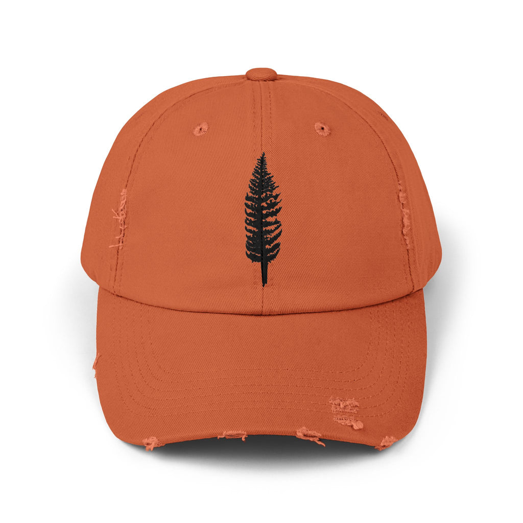 Pine Tree GreenWRLD Unisex Distressed Cap